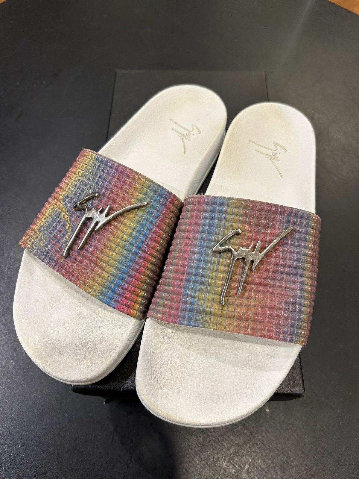 Giuseppe Zanotti Giuseppe Zanotti Logo Slides Size US 11 / EU 44 - 1 Thumbnail