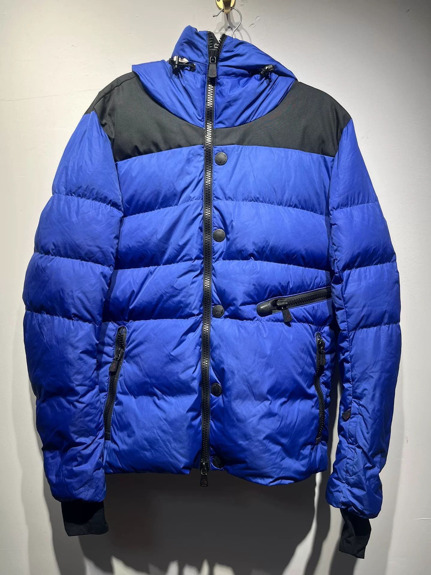 Moncler Moncler Blue Heavy Coat 4 Men Size US XS / EU 42 / 0 - 1 Thumbnail