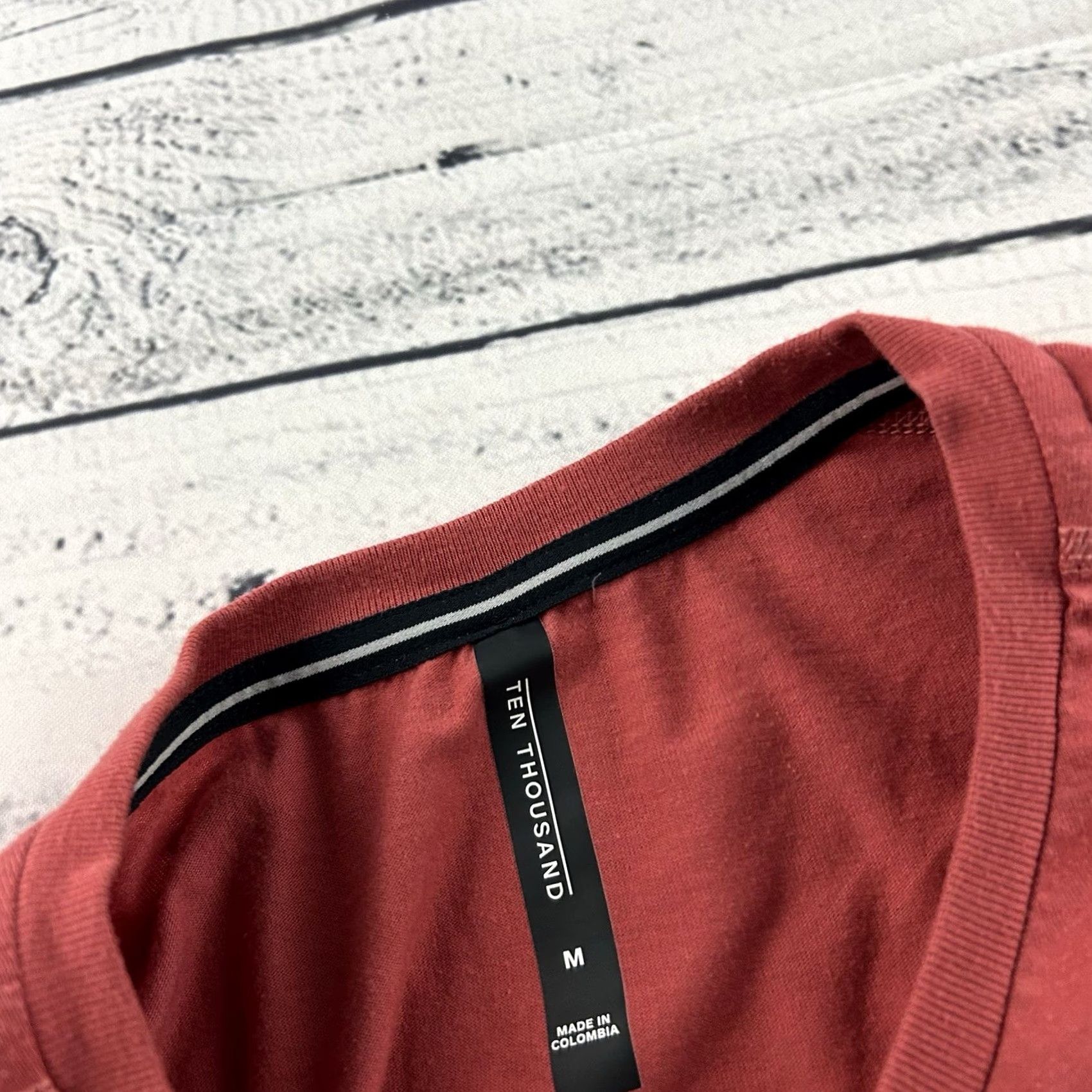 Ten Thousand Ten Thousand Short Sleeve T-Shirt Men M Rust Red Size US M / EU 48-50 / 2 - 4 Thumbnail
