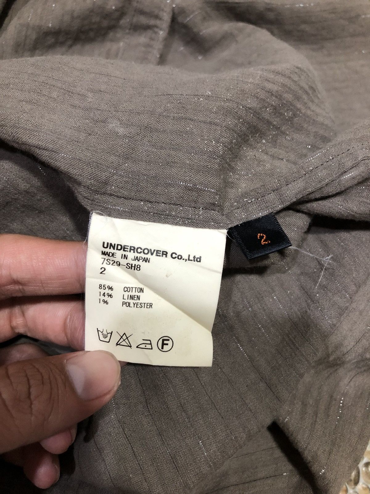 Japanese Brand × Undercover Undercover SS07 Blouse Size XS / US 0-2 / IT 36-38 - 10 Thumbnail