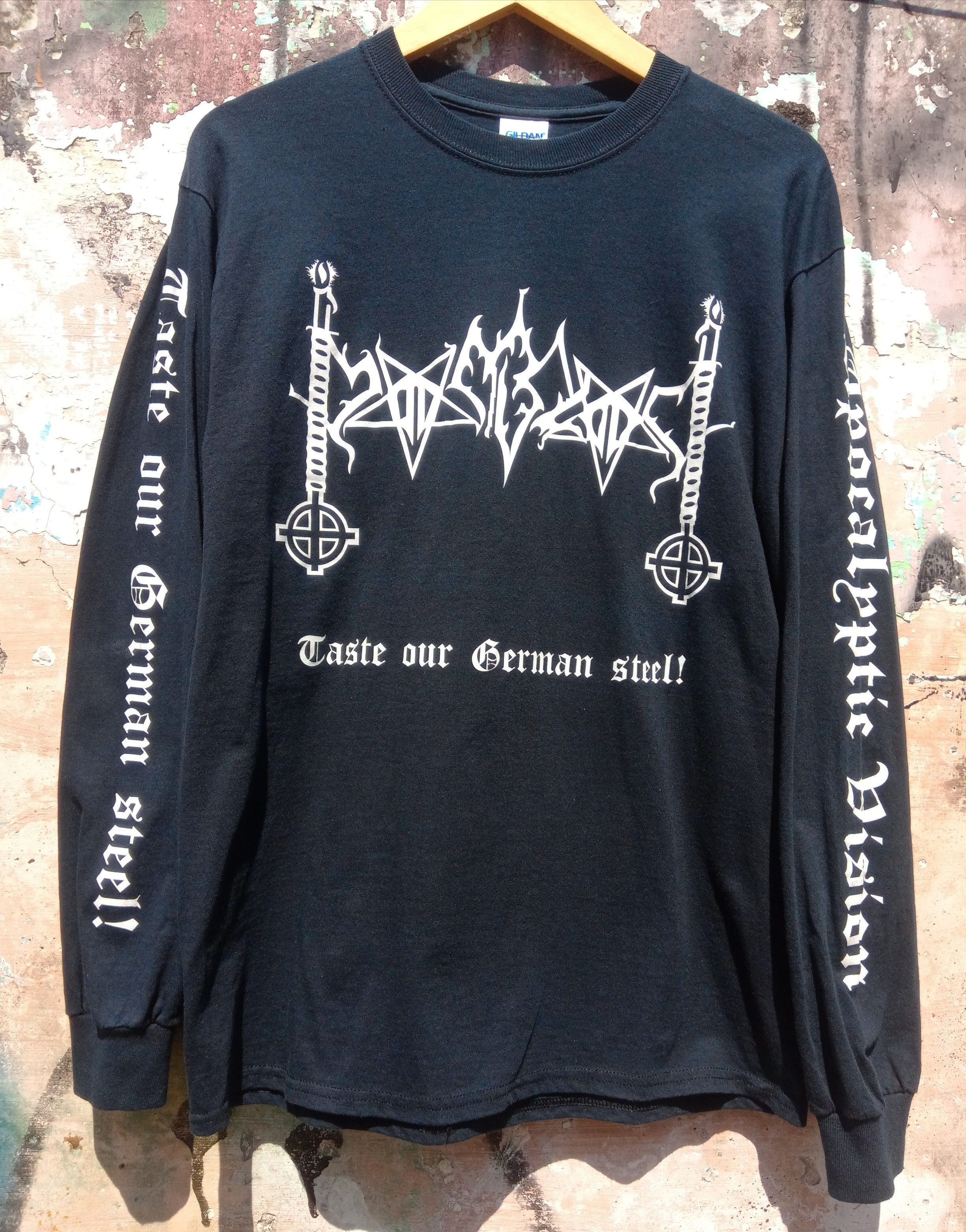 Band Tees × Vintage MOONBLOOD taste our german steel Size US M / EU 48-50 / 2 - 1 Thumbnail