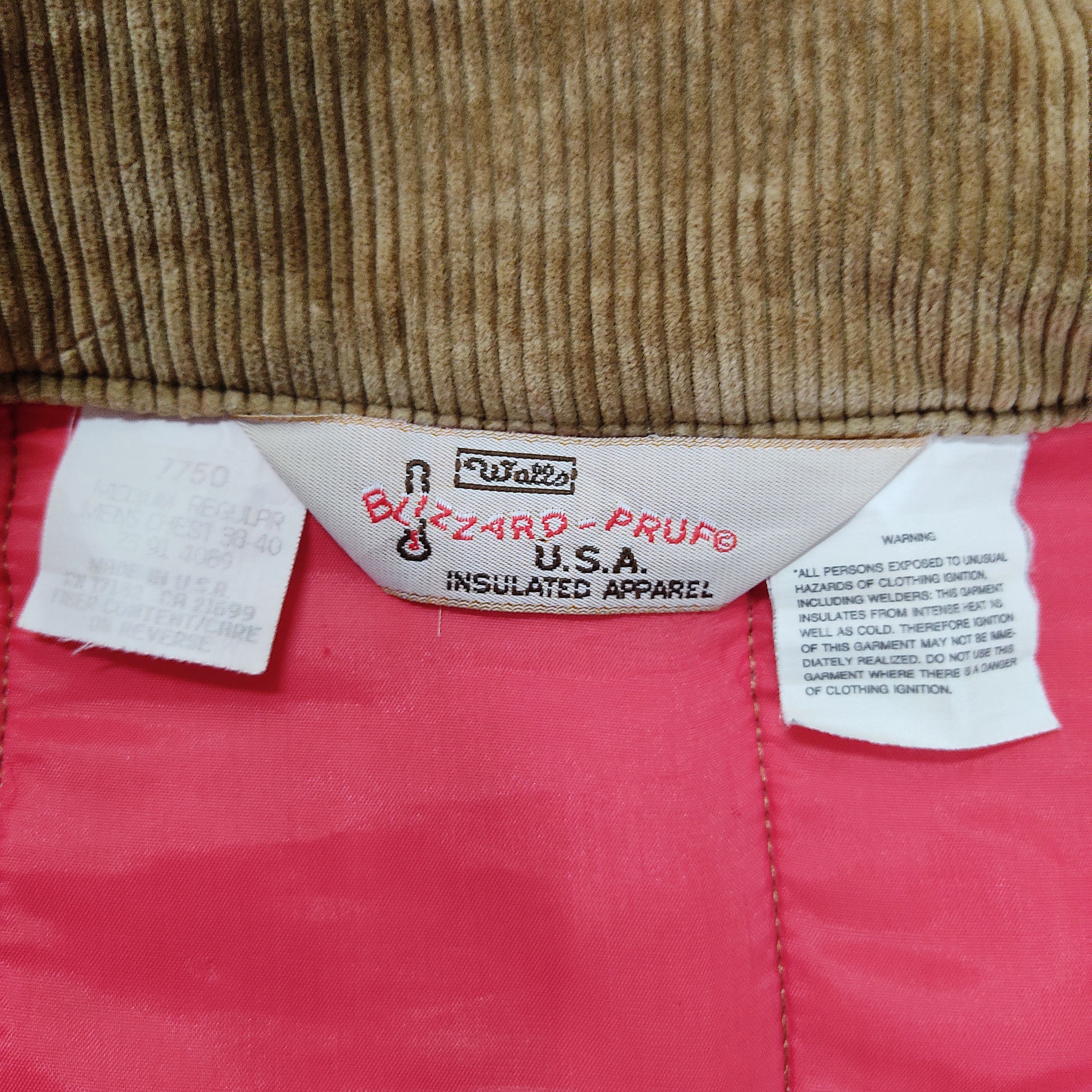Vintage Vintage WALLS Blizzard-Pruf Insulated Work Jacket Size US M / EU 48-50 / 2 - 14 Thumbnail