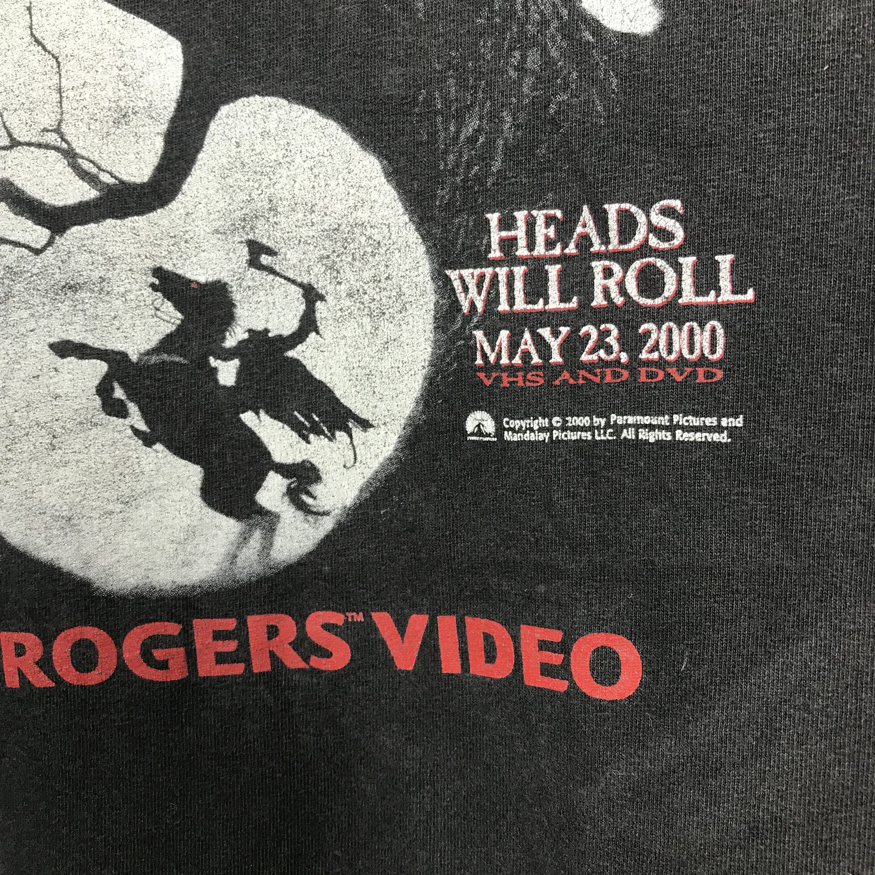 Giant Vintage 90s Sleepy Hallow Tim Burton Horror Promo T Shirt Size US L / EU 52-54 / 3 - 3 Thumbnail