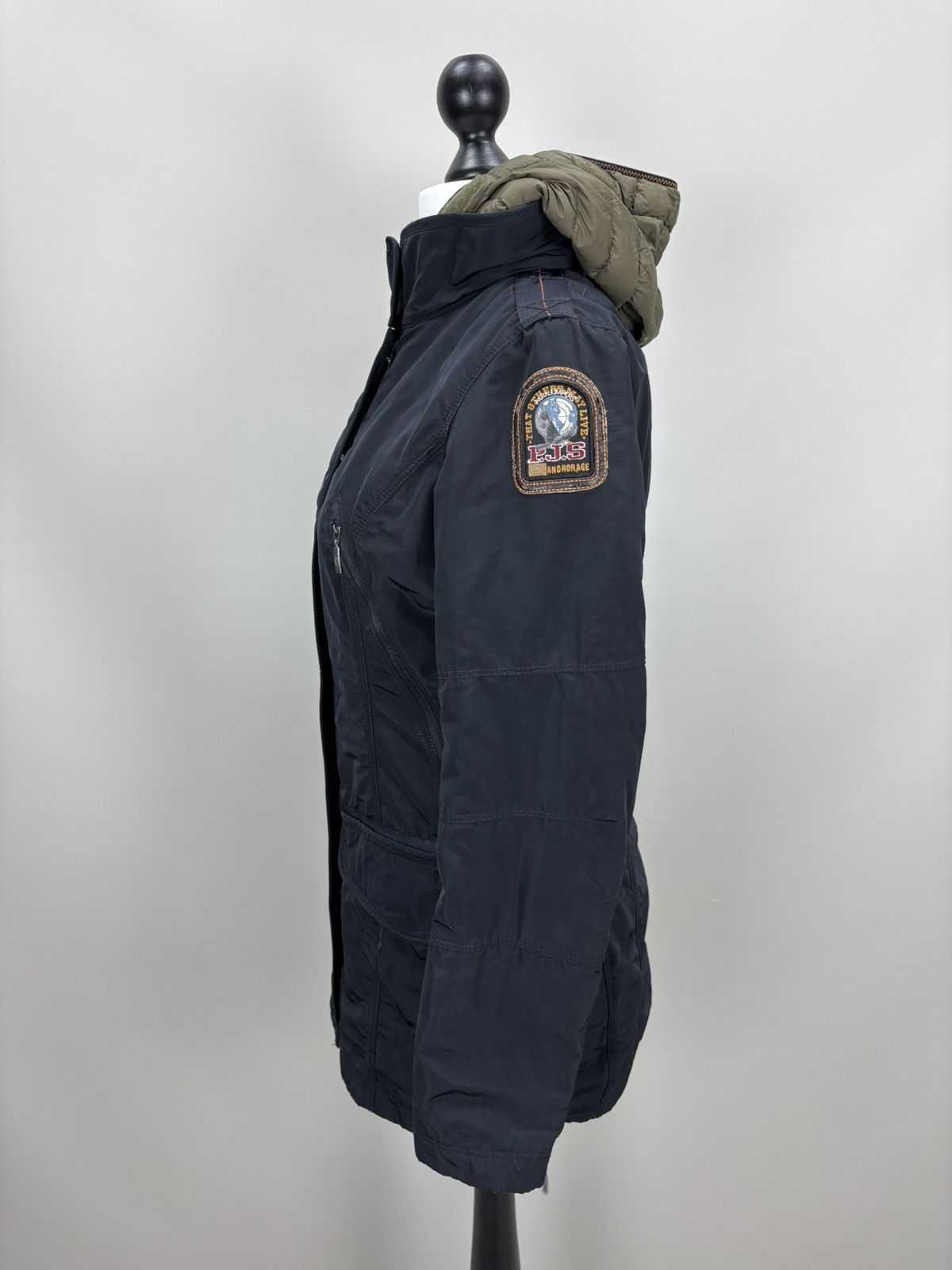 Parajumpers Womens jacket parka Parajumpers Size M Color Blue Size M / US 6-8 / IT 42-44 - 13 Thumbnail