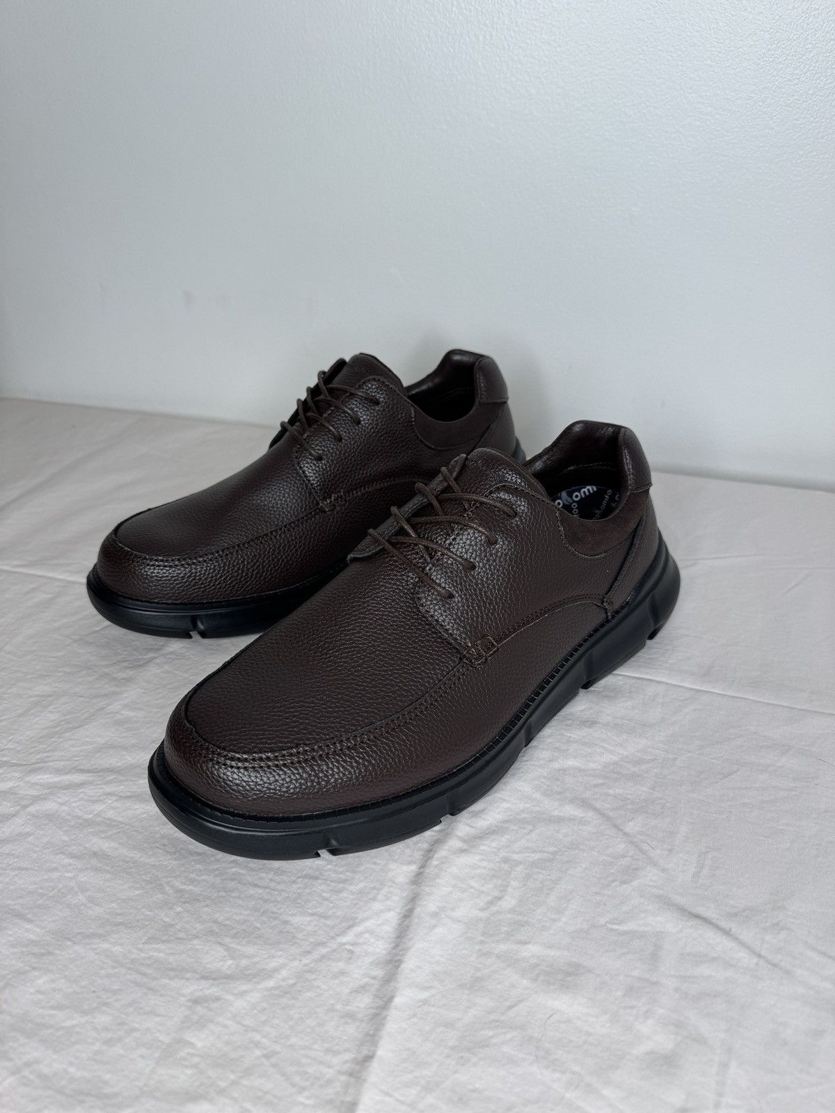 Other New Men's Orthopedic Wide Business Leather Dress Shoes Size US 11 / EU 44 - 11 Thumbnail