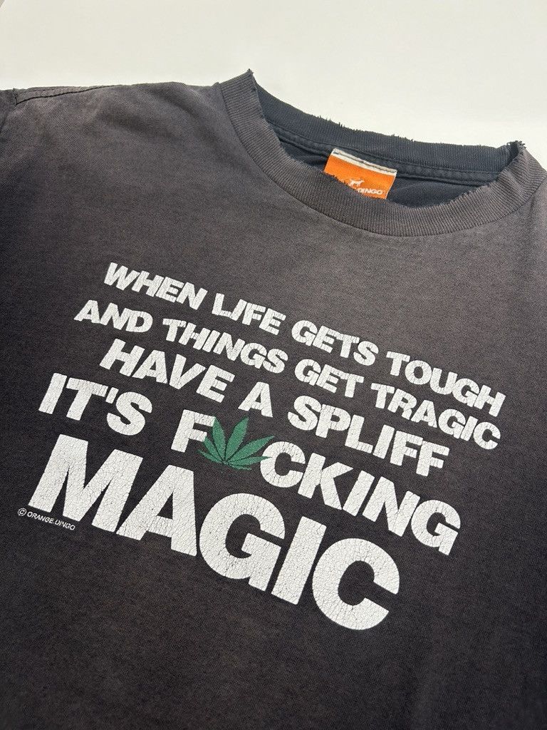 Vintage Vintage When Life Gets tough Have A Spliff Parody Promo L Size US L / EU 52-54 / 3 - 5 Thumbnail