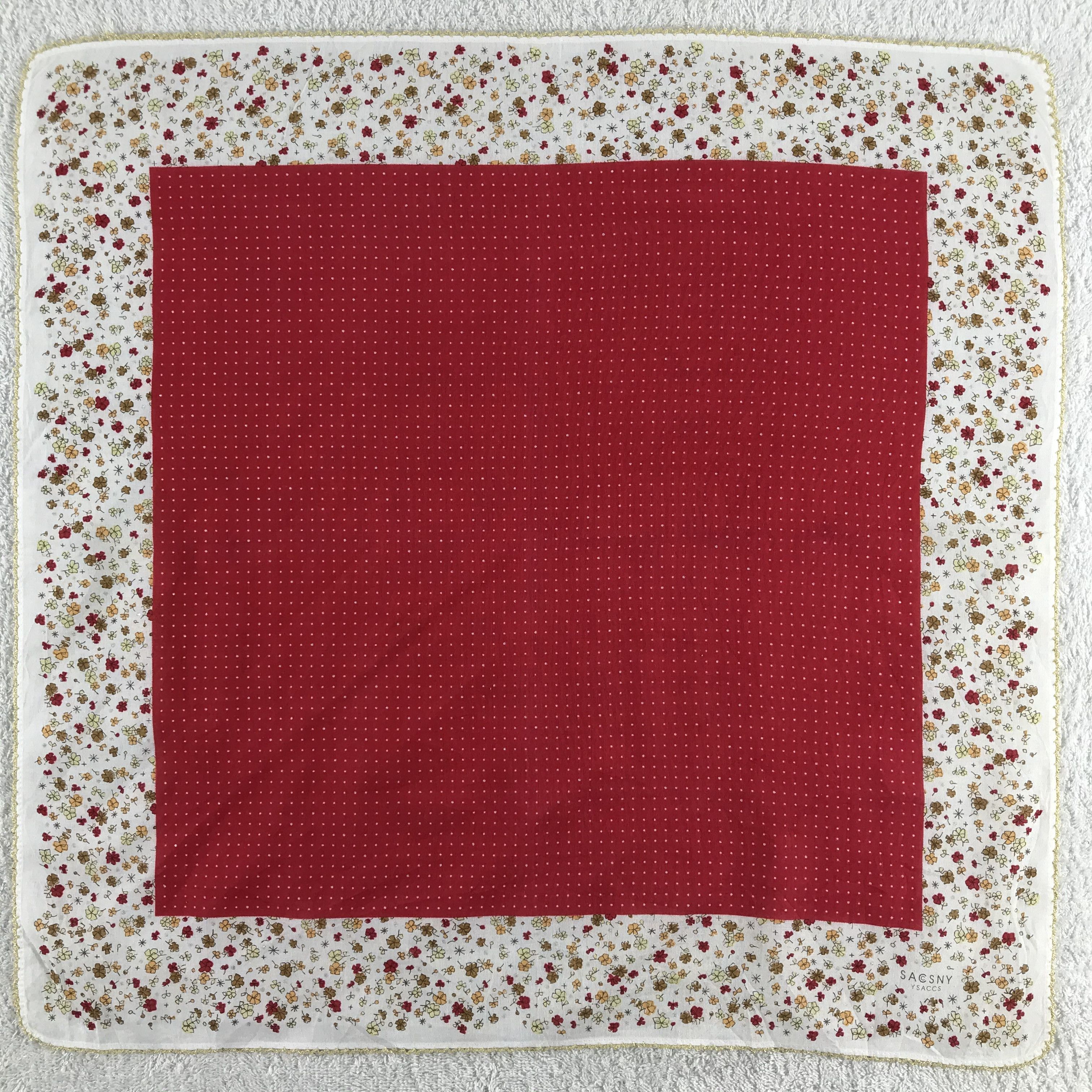 Vintage × Yohji Yamamoto Ysaccs Bandana / Handkerchief / Neckerchief - S105 Size ONE SIZE - 1 Thumbnail