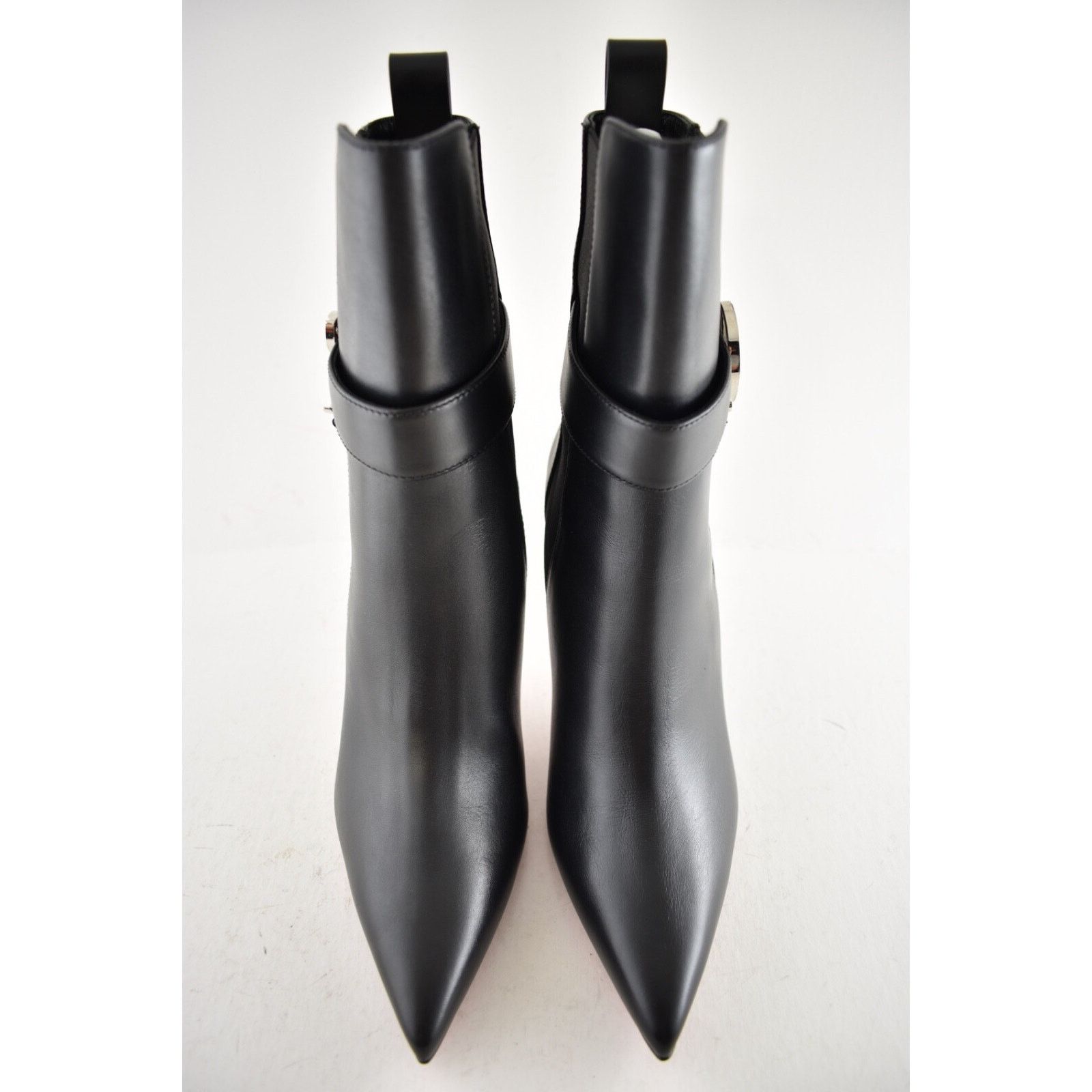 Christian Louboutin Christian Louboutin SO CL Chelsea Booty 85 Black Leather Size US 7.5 / IT 37.5 - 7 Thumbnail
