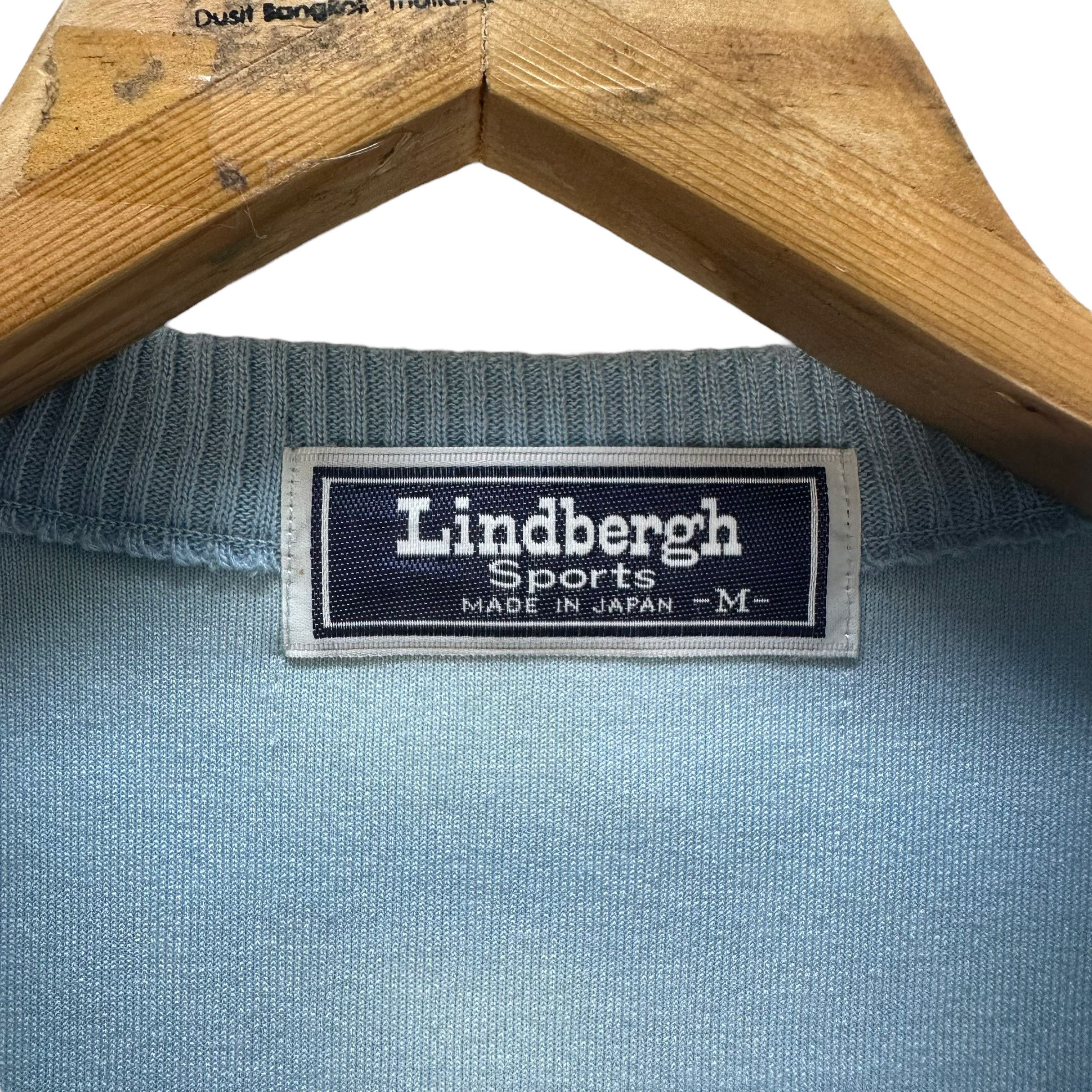 Japanese Brand LINDBERGH SPORTS V NECK SWEATSHIRT #8073-200 Size US M / EU 48-50 / 2 - 6 Thumbnail