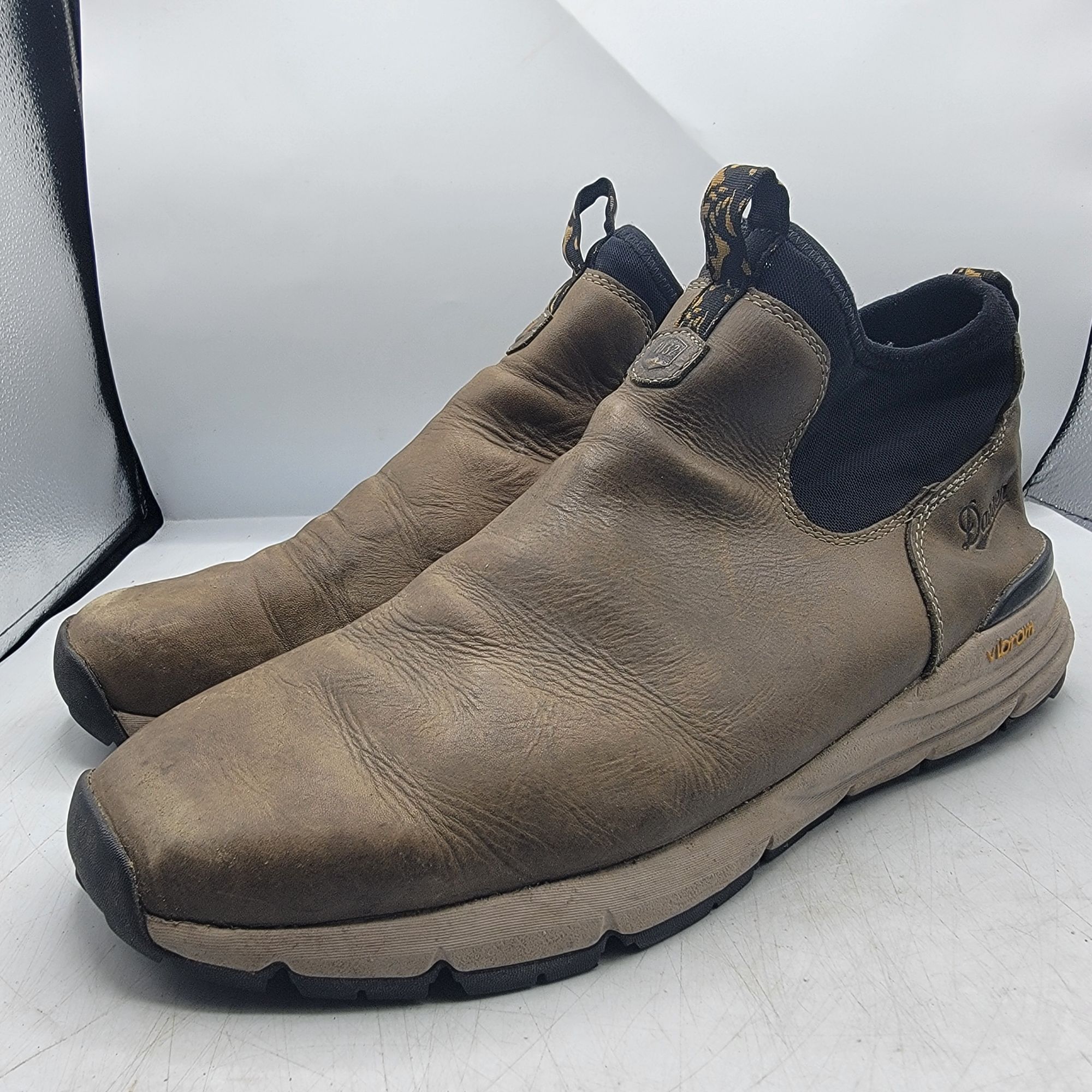 Danner Danner Mountain 600 Chelsea Olive Mens 13 Pull On Shoes Vibr Size US 13 / EU 46 - 4 Thumbnail
