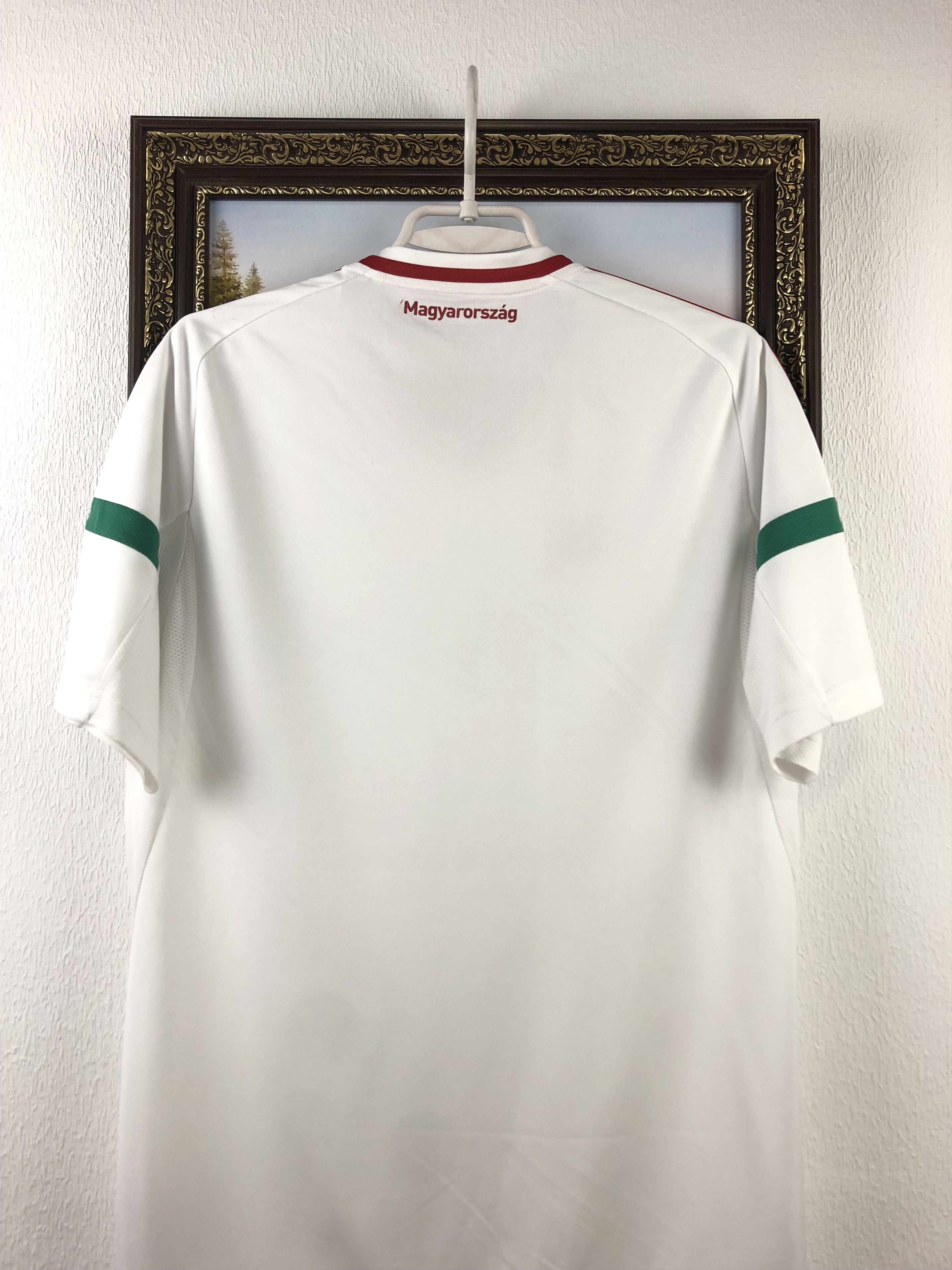 Adidas Hungary football shirt 2016 Soccer Jersey National Team Rare Size US M / EU 48-50 / 2 - 16 Thumbnail