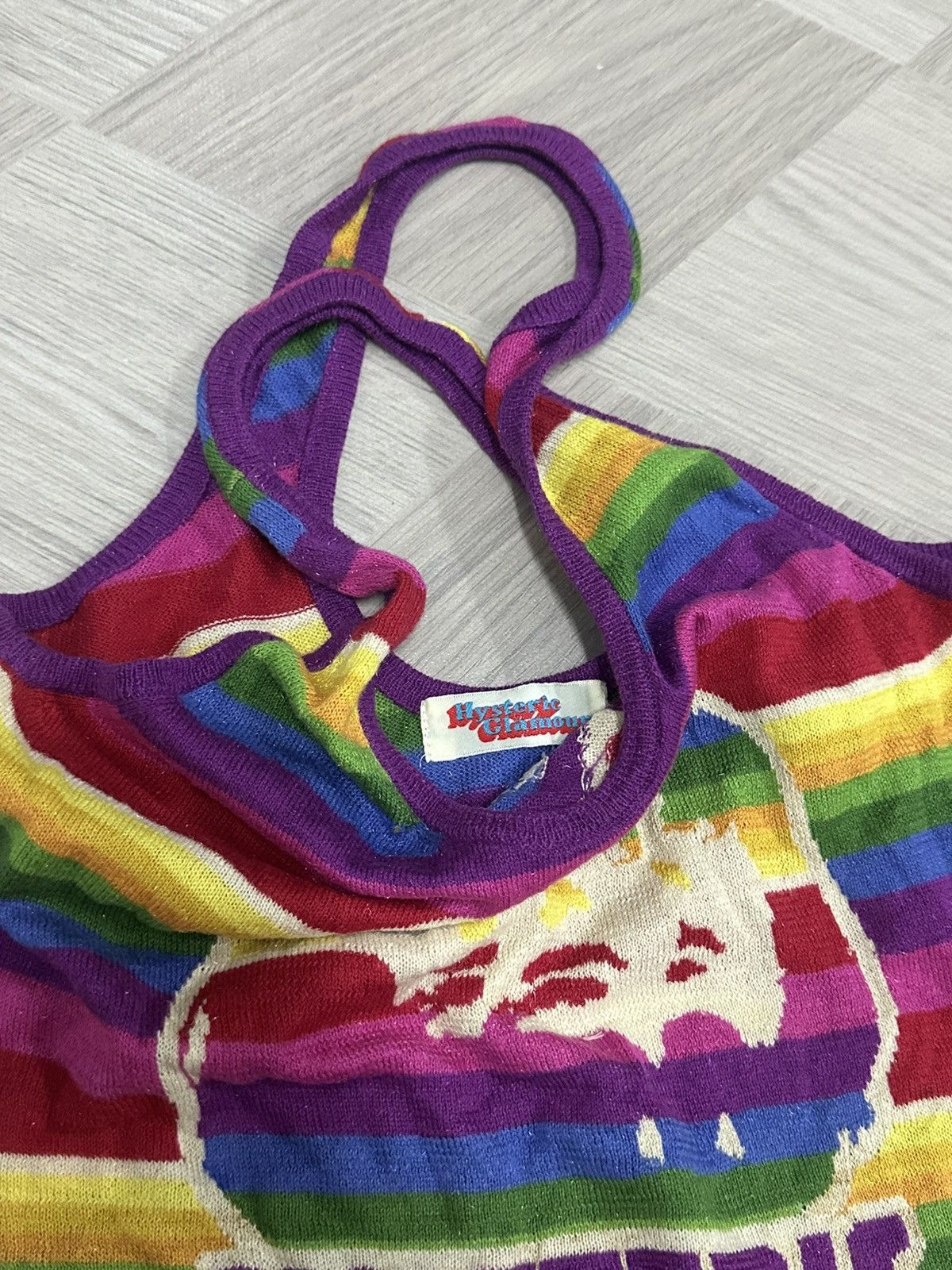 Hysteric Glamour Hysteric Glamour Knitwear Colourful Tank Top Size US XS / EU 42 / 0 - 5 Thumbnail