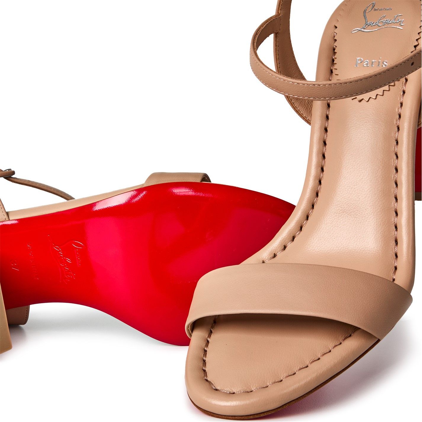 Christian Louboutin Miss Jane 85mm Sandals Size US 9 / IT 39 - 7 Thumbnail
