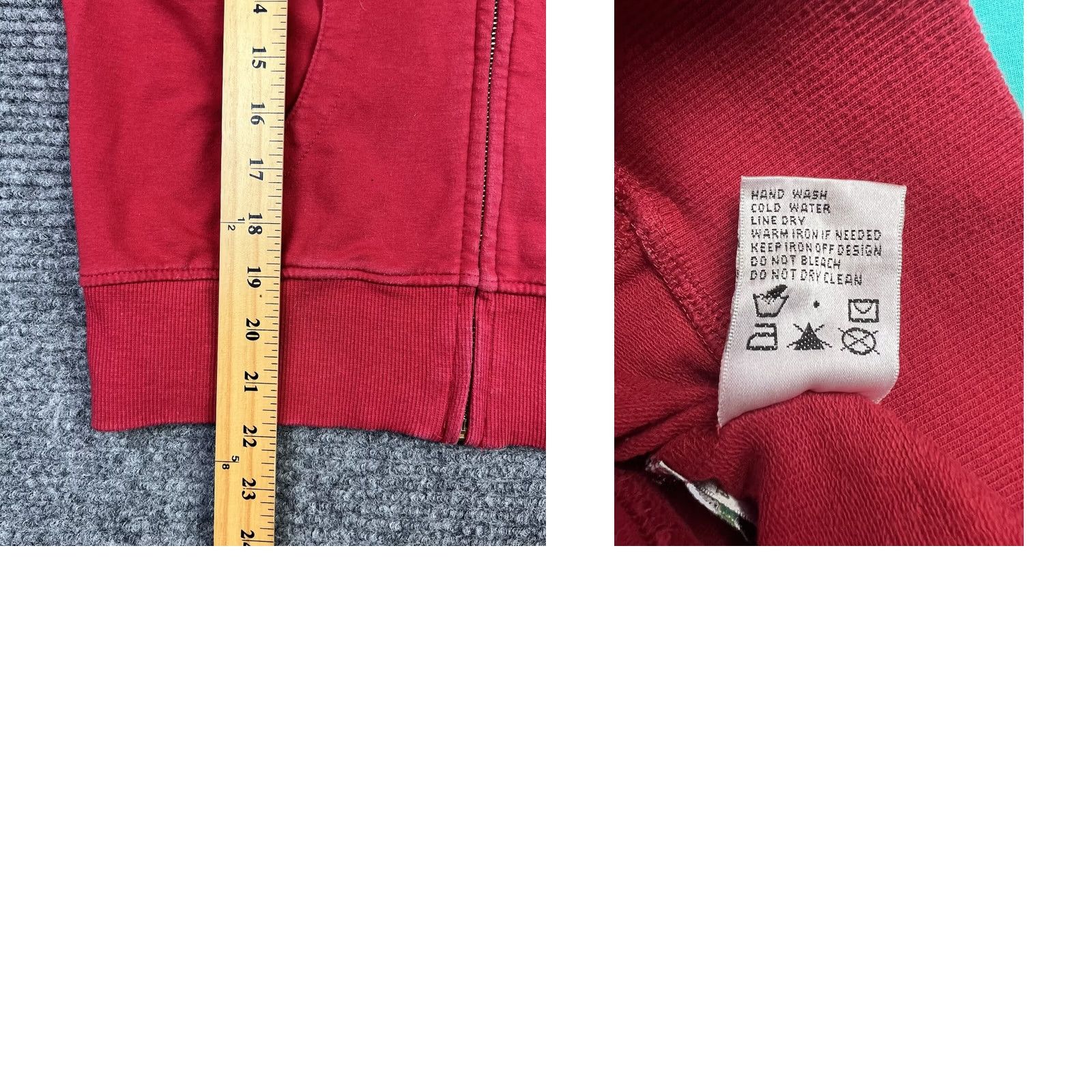 Coogi COOGI Jacket Womens Small Red Embroidered Rhinestone Zip Up Hoodie Stretch Knit Designer Size S / US 4 / IT 40 - 10 Thumbnail