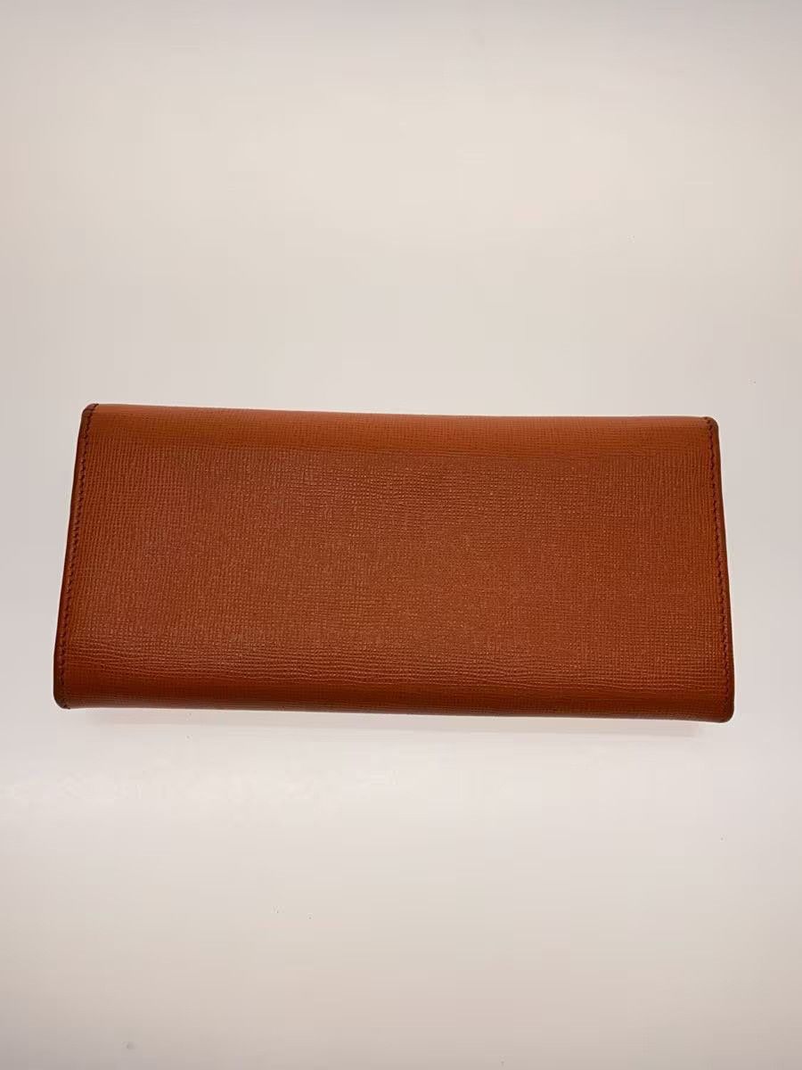 Fendi Fendi Leather Long Wallet Orange Size ONE SIZE - 2 Thumbnail