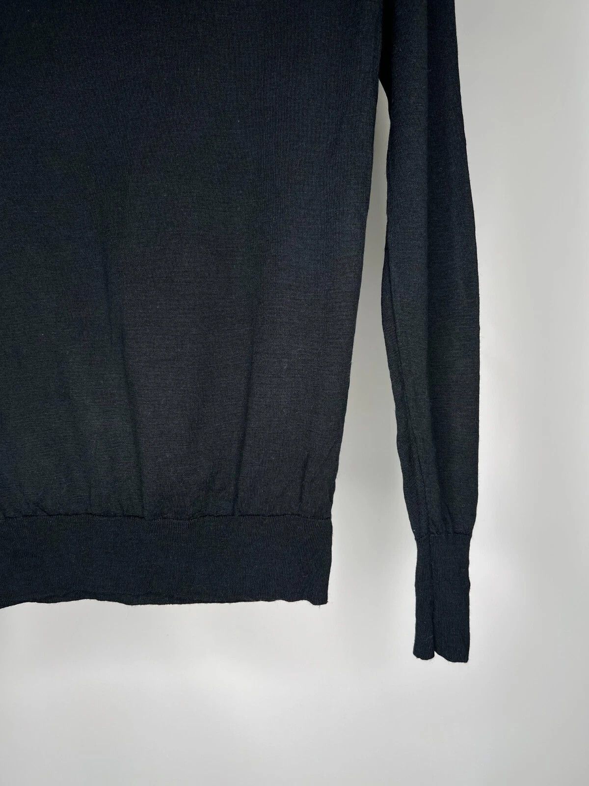 John Smedley John Smedley Men's Casual Wool Turtleneck Sweater Pullover Size US S / EU 44-46 / 1 - 5 Thumbnail