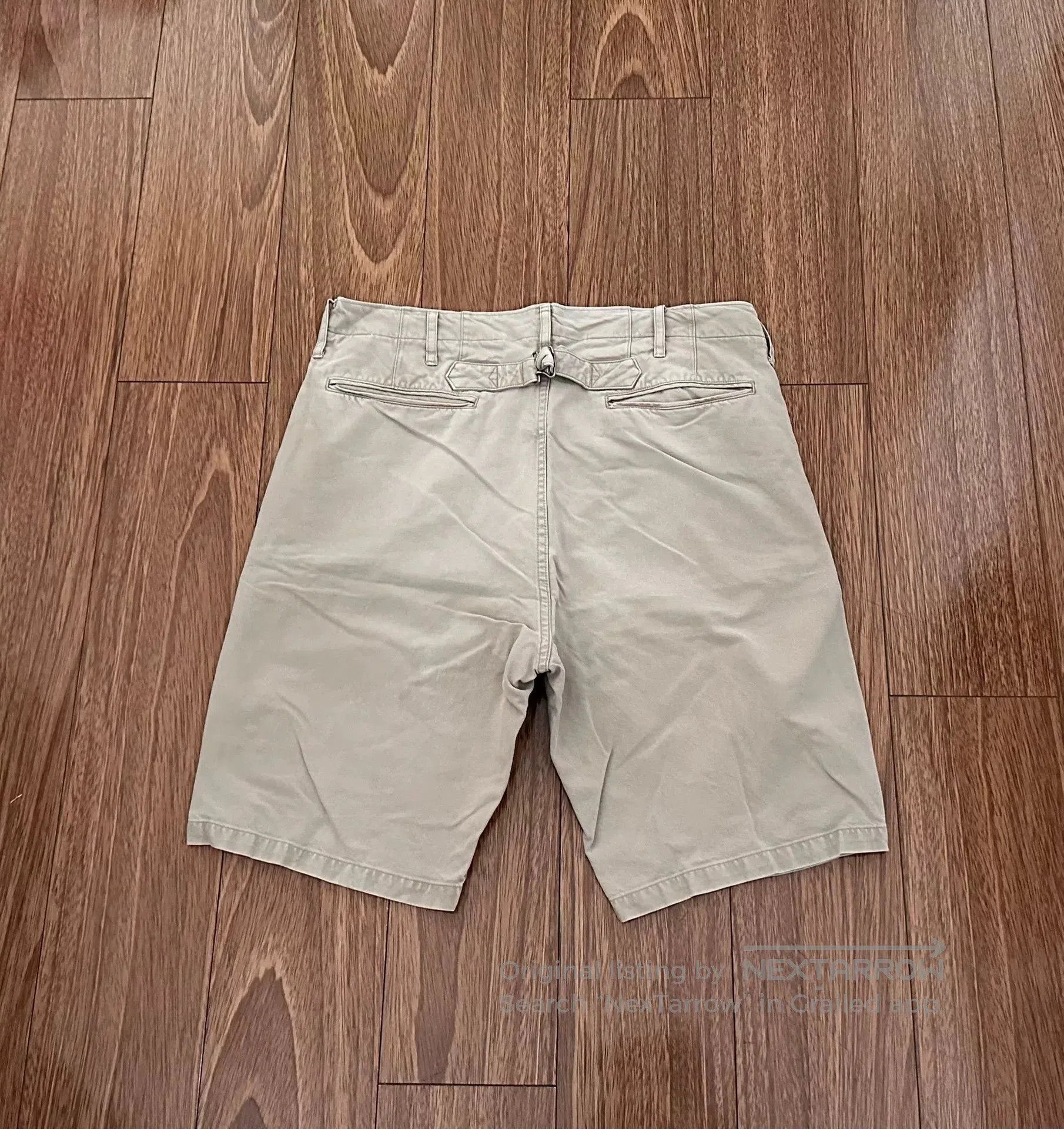 Visvim VISVIM Chino Shorts in Beige. Size US 28 / EU 44 - 2 Thumbnail