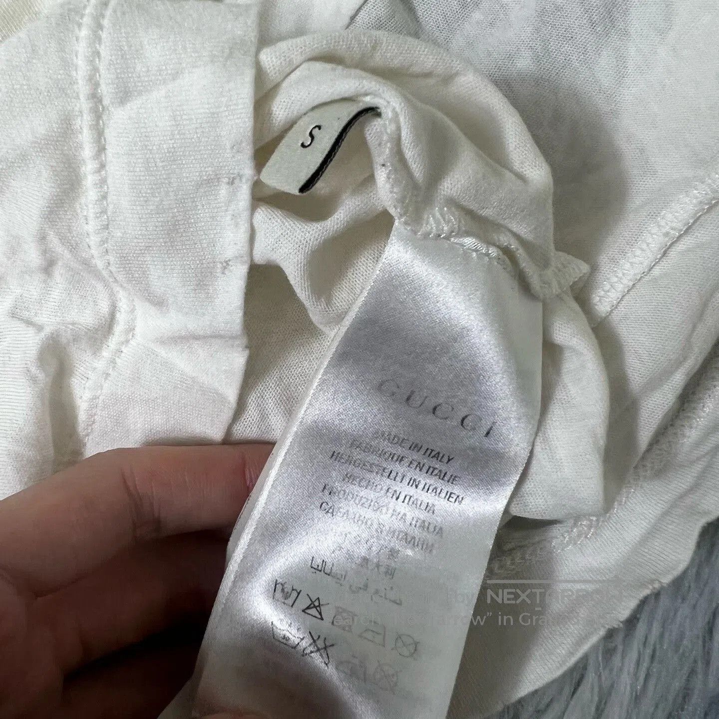 Gucci Gucci Distressed Short-Sleeve T-Shirt. Size US S / EU 44-46 / 1 - 4 Thumbnail