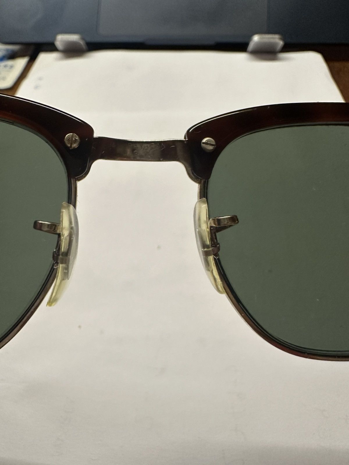 RayBan Vintage Ray-Ban Clubmaster B&L USA Tortoise - Original Case Size ONE SIZE - 5 Thumbnail