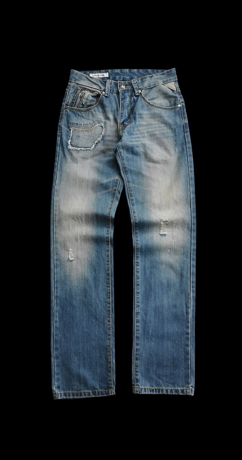 Replay We Are Replay Studd Patchwork Slim Jeans Size US 28 / EU 44 - 1 Thumbnail