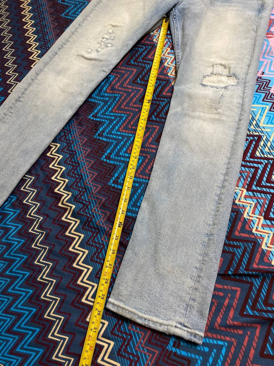 Allsaints × Japanese Brand Allsaints Jeans Distressed Japanese Style Pants Mens Size US 34 / EU 50 - 18 Thumbnail
