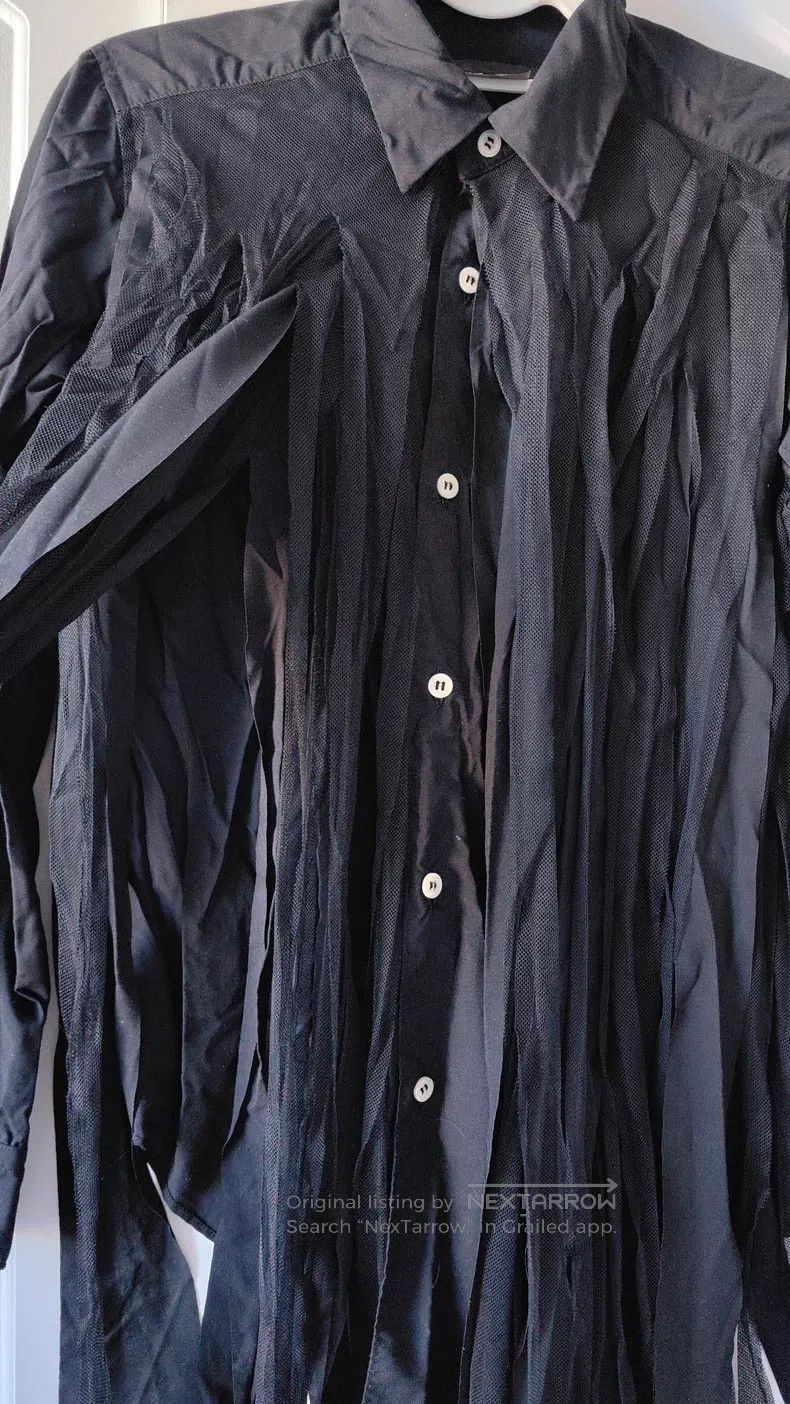 Comme des Garcons Comme des Garcons Collared Shirt with Cut-Out Details Size XS / US 0-2 / IT 36-38 - 1 Thumbnail