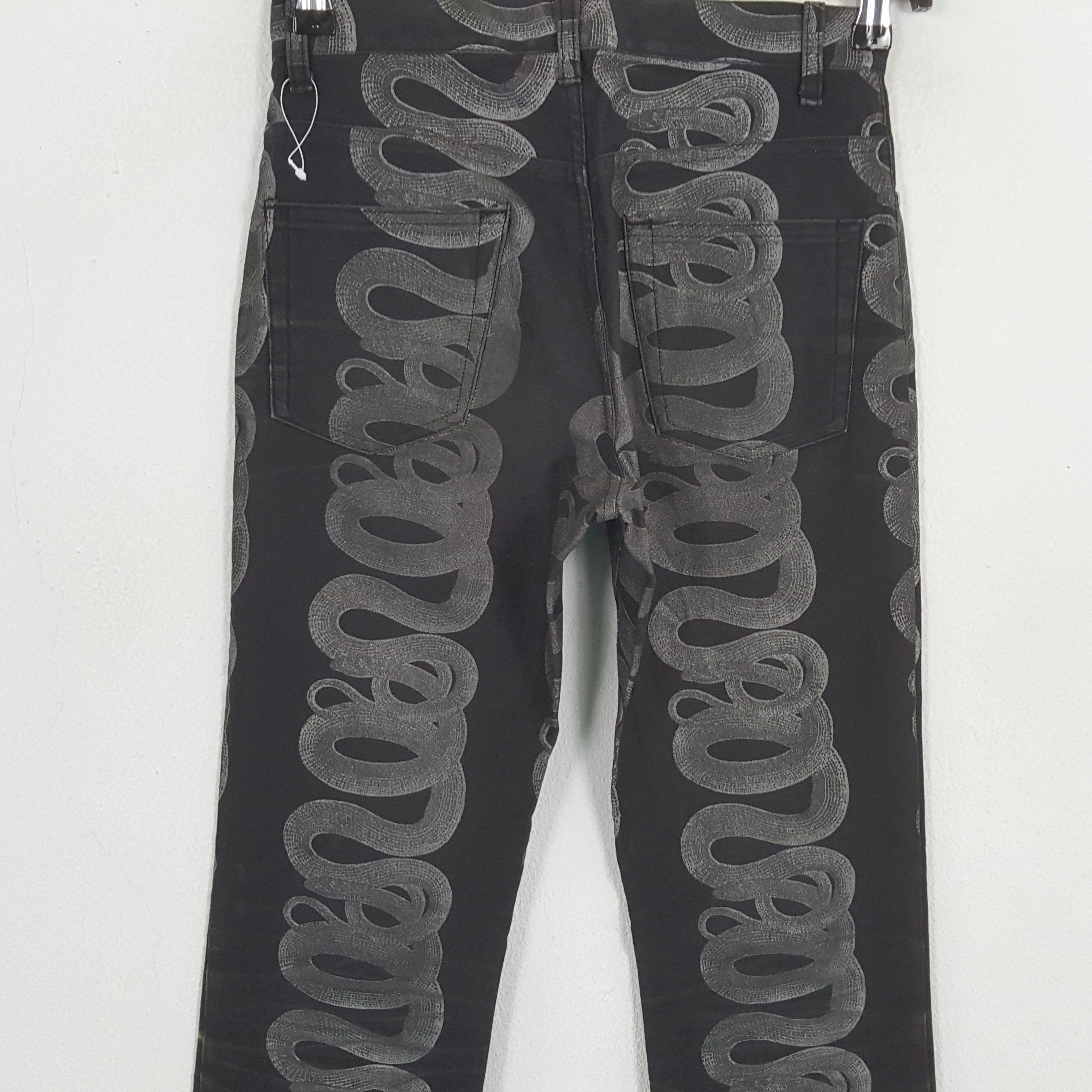 Hysteric Glamour HYSTERIC GLAMOUR Fashion Style Snake Art Pants Size 25" / US 0 / IT 36 - 5 Thumbnail