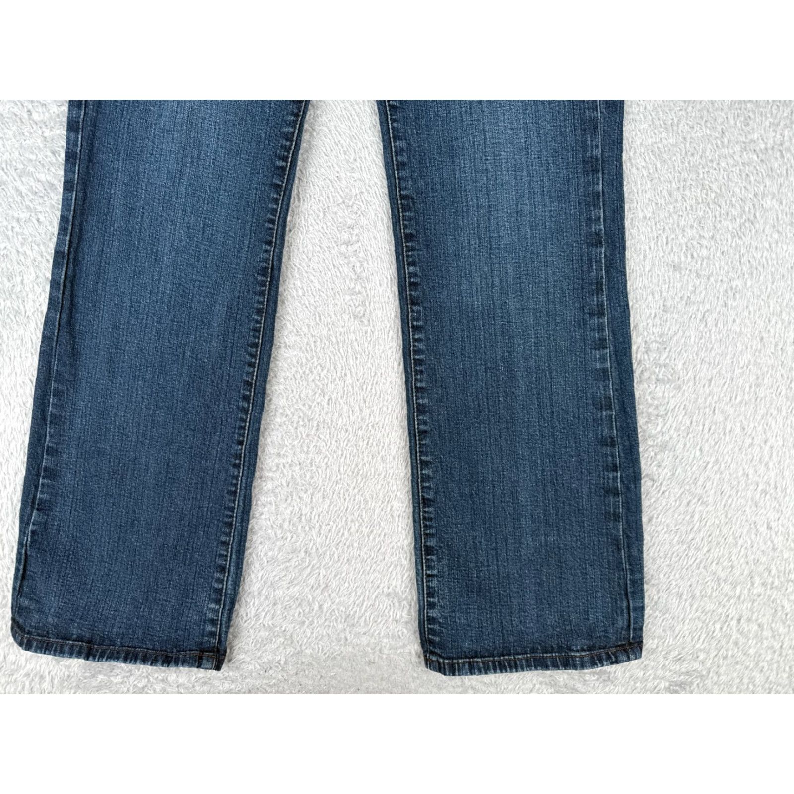 AG Jeans Jag Jeans Womens Blue Denim Bootcut Jeans 29x31 Low Rise Stretch 5-Pocket Cotton Blend Regular Size 8 Size 30" / US 8 / IT 44 - 2 Thumbnail