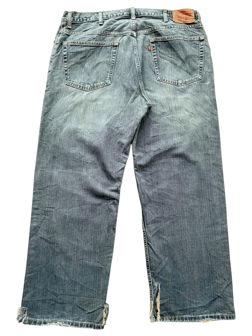 Levi's Vintage Levi's 559 Blue Faded Washed Relaxed Straight Jeans Size US 40 / EU 56 - 8 Thumbnail