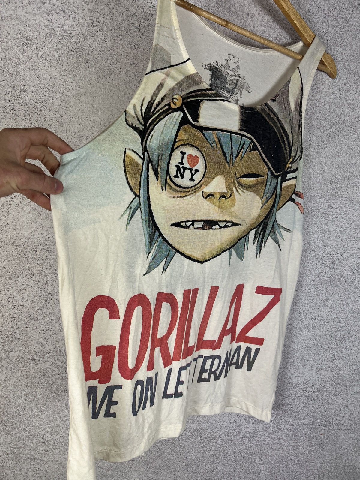 Band Tees Vintage Gorillaz Big Overprint Logo Band Tank Top Size US XL / EU 56 / 4 - 2 Thumbnail