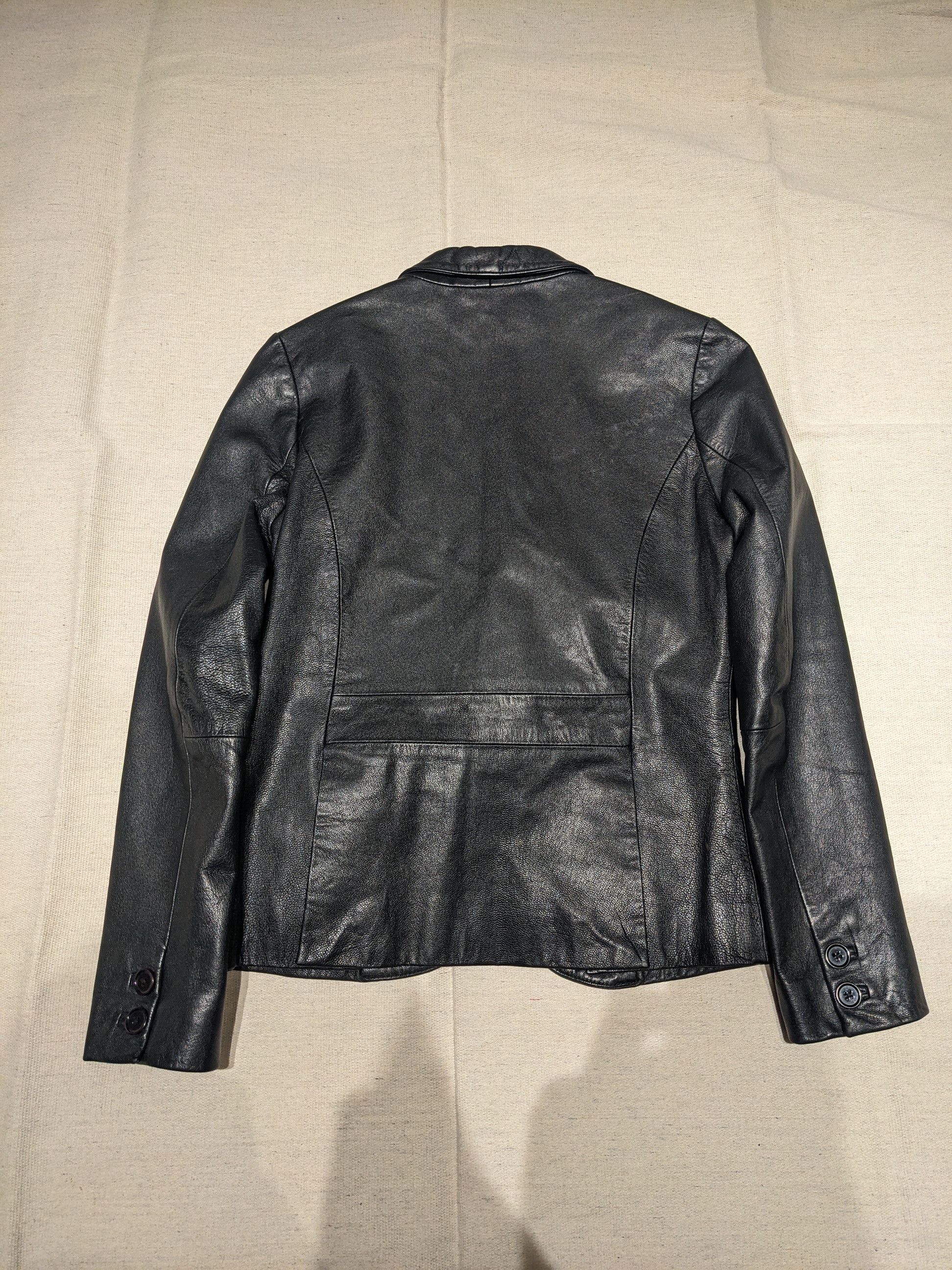 Other Vintage T.Y. Tokio Yoshikawa Leather Blazer women's xs Size XS / US 0-2 / IT 36-38 - 5 Thumbnail