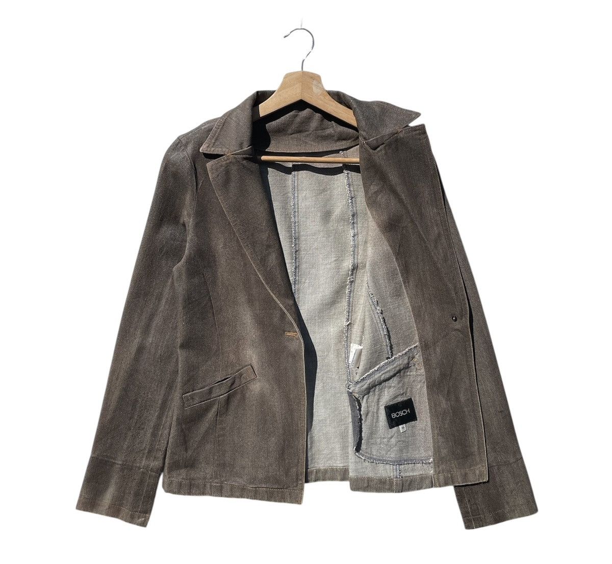 Japanese Brand 🔥Accept Binding Offer🔥 Bosch Denim Jacket Size S / US 4 / IT 40 - 6 Thumbnail
