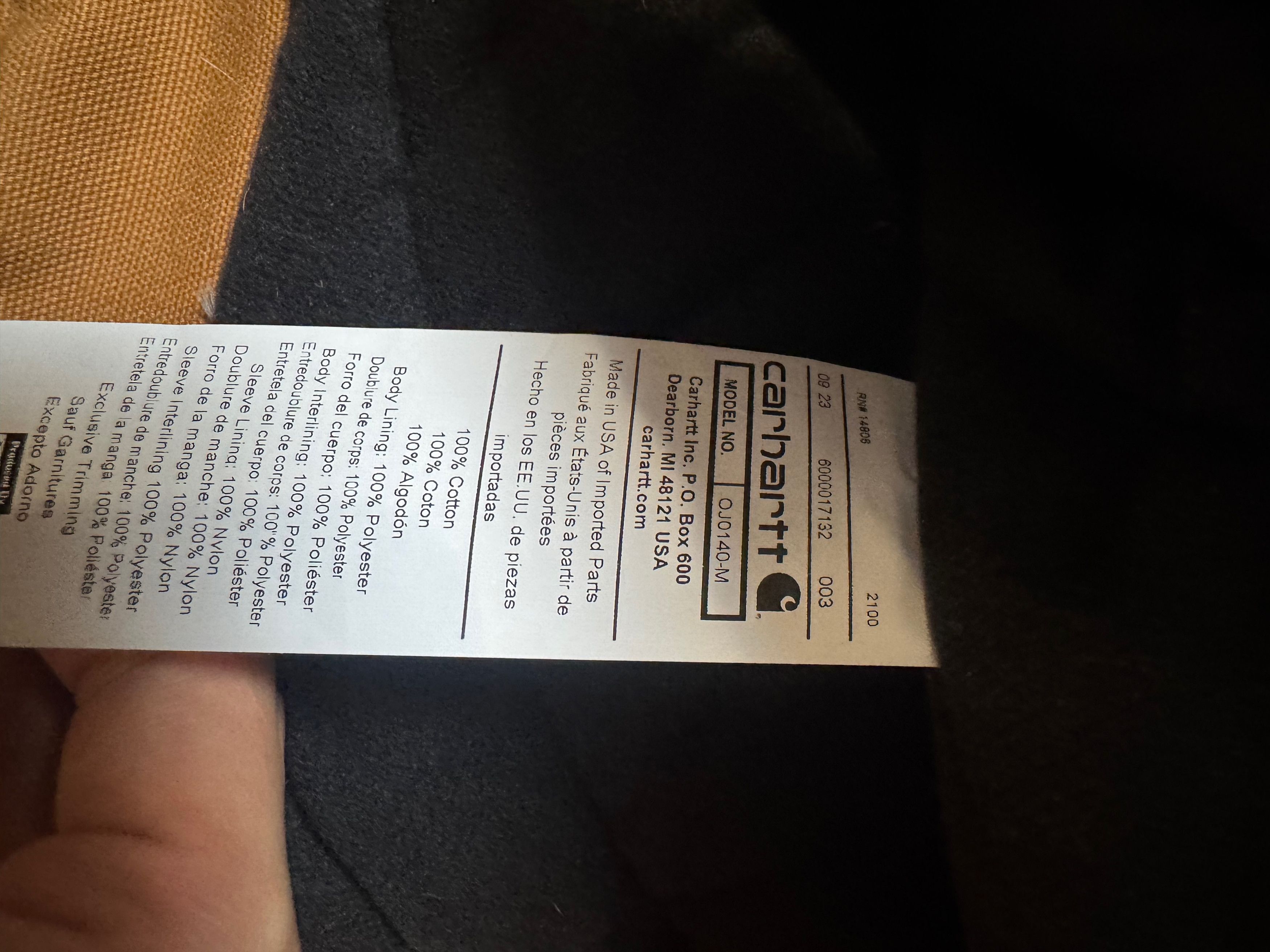 Carhartt Carhartt Loose Fit Insulated Jacket Size US XL / EU 56 / 4 - 5 Thumbnail