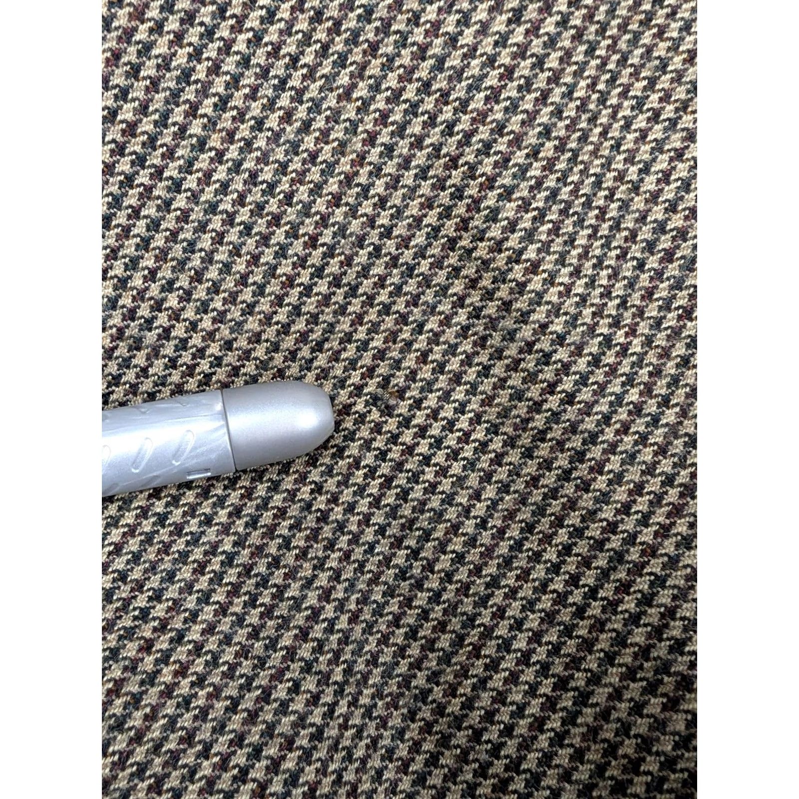 Oscar De La Renta Oscar de la Renta Blazer Mens 48R Brown Check Tweed Two Button Sport Coat Jacket Size 48R - 2 Thumbnail