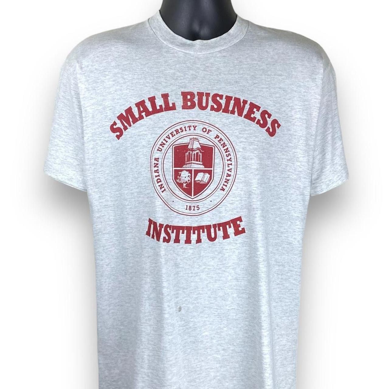 Vintage Vintage Fruit of the Loom Small Business Institute Tshirt Size US L / EU 52-54 / 3 - 1 Thumbnail