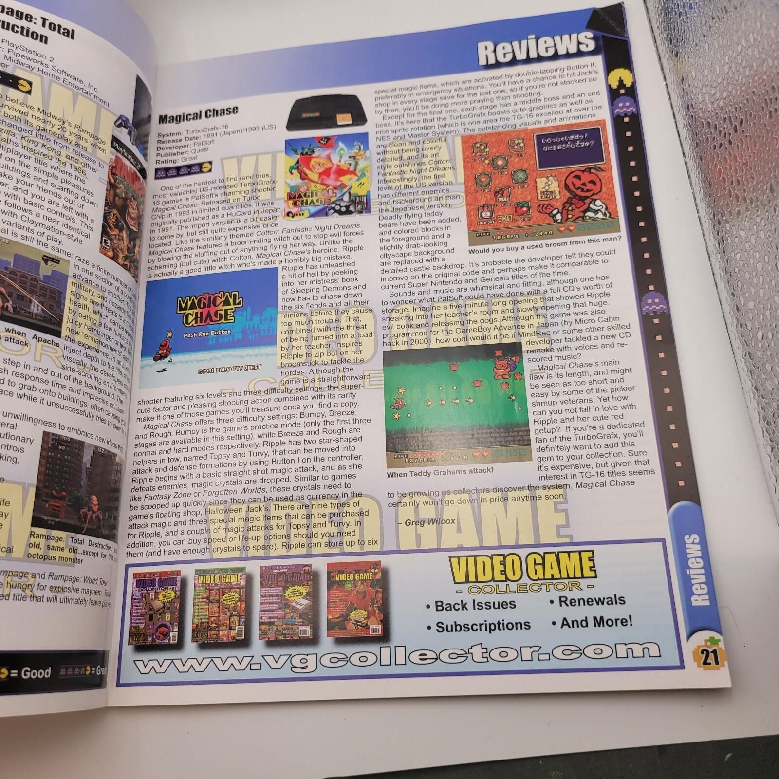Other Video Game Collector Magazine 2006 #6 Nintendo Atari TG16 Size ONE SIZE - 8 Thumbnail