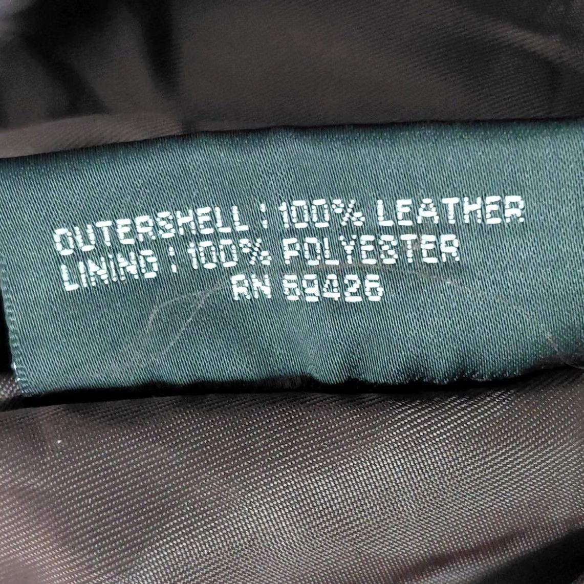 Vintage Wilsons Leather Skirt Brown Solid Lined Size 10 Size 32" / US 10 / IT 46 - 6 Thumbnail