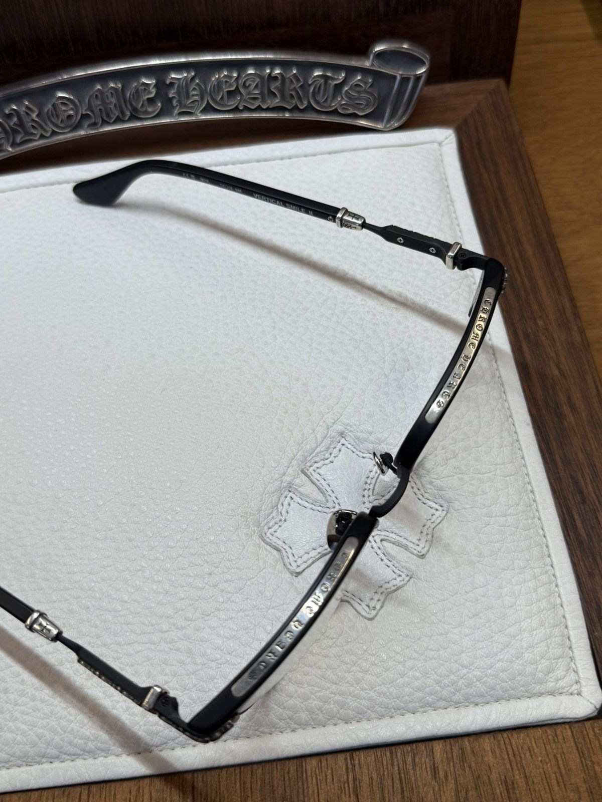 Chrome Hearts Chrome Hearts Vertical Smile II Sunglasses Size ONE SIZE - 6 Thumbnail