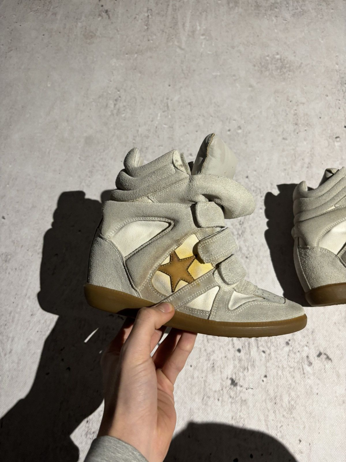 Isabel Marant Y2K Japan Style Isabel Marant Beckett High Top Sneakers Rare Size US 7 / IT 37 - 7 Thumbnail