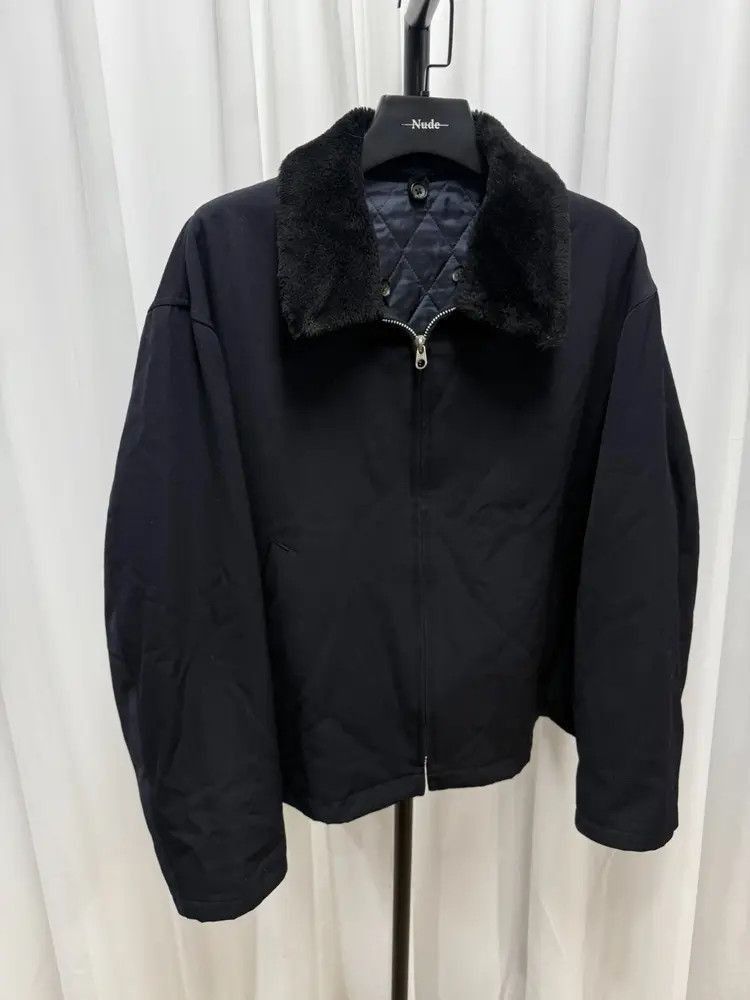 Yohji Yamamoto Yohji Yamamoto Cotton Filled Fur Neck Jacket-2507 Size US L / EU 52-54 / 3 - 8 Thumbnail