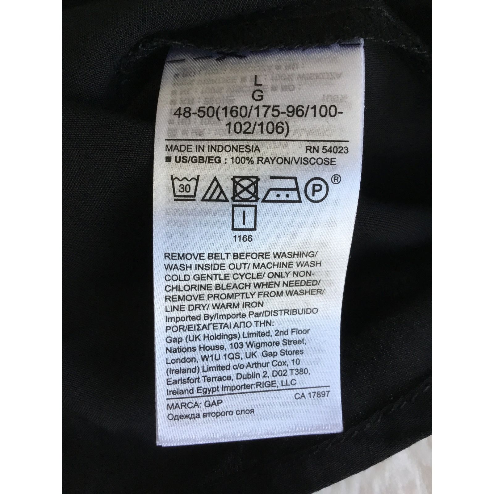 Gap GAP Factory Black Easy Button-Front Romper Size 27" / US 4 / IT 40 - 10 Thumbnail
