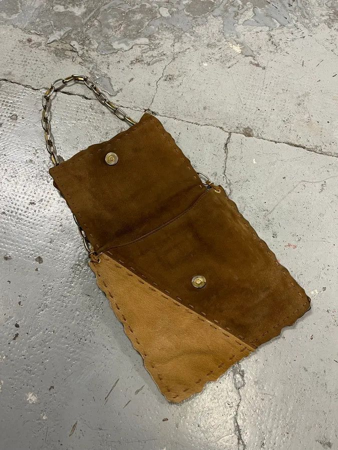 Dolce & Gabbana SS2001 Dolce & Gabbana Beige Pony Hair Leather Patchwork Bag Size ONE SIZE - 8 Thumbnail