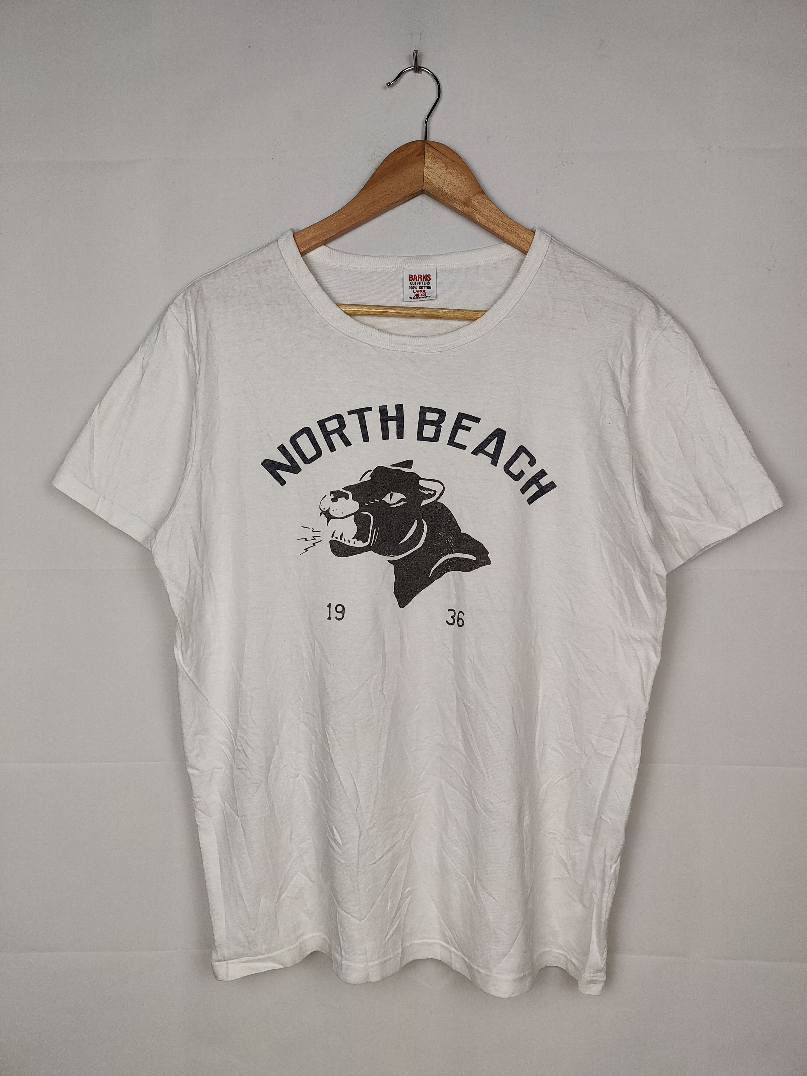 Japanese Brand × Vintage Barns North Beach Made in Japan Shirt Size US L / EU 52-54 / 3 - 1 Thumbnail