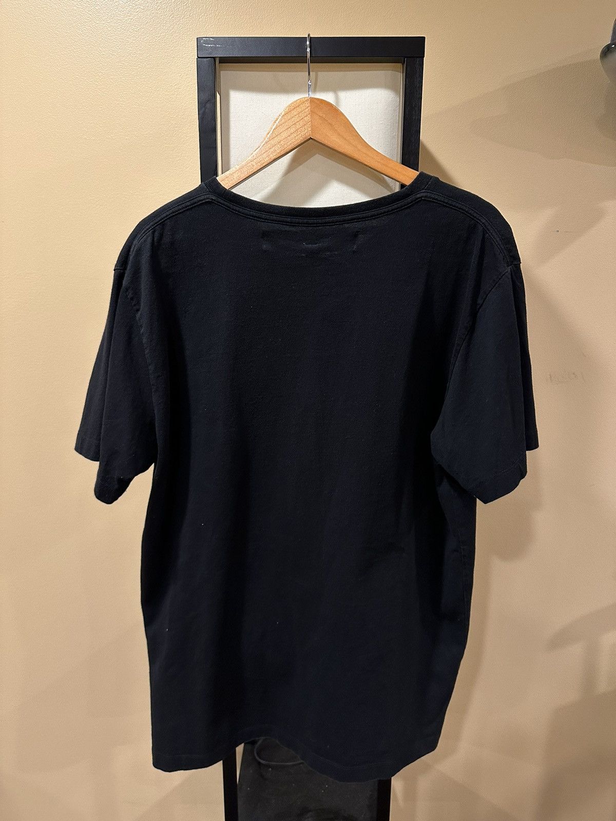 Off-White Off-White Virgil Abloh Script Logo Black T-Shirt Size US XXL / EU 58 / 5 - 2 Thumbnail