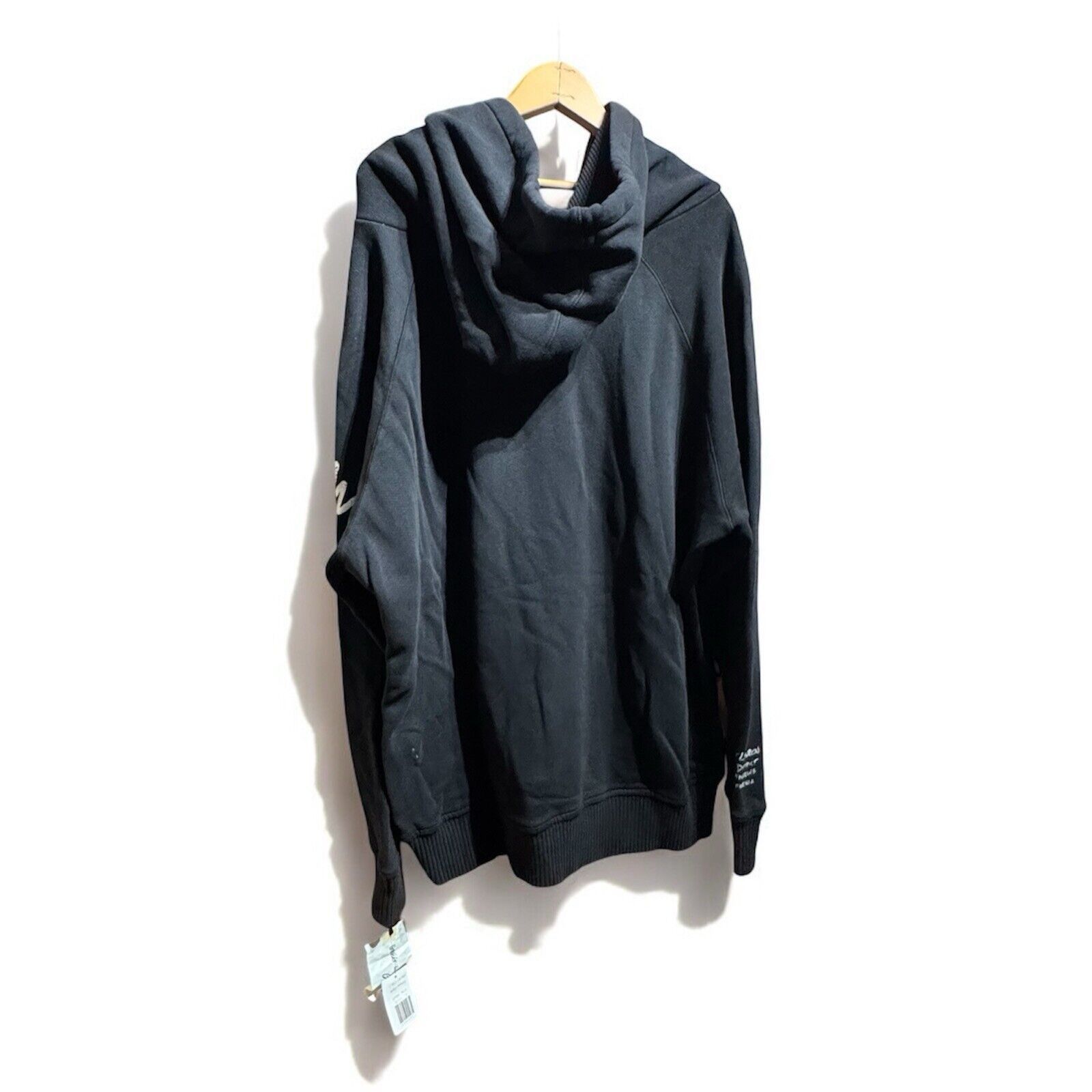Greg Lauren Greg Lauren 50/50 Black Sweatsuit Hoodie + Sweats Size 4 XL Size US 38 / EU 54 - 5 Thumbnail