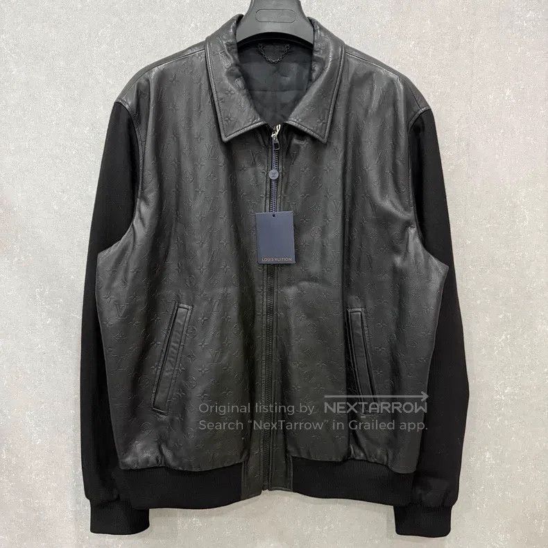 Louis Vuitton Louis Vuitton Patchwork embossed leather jacket Size US XXL / EU 58 / 5 - 2 Thumbnail