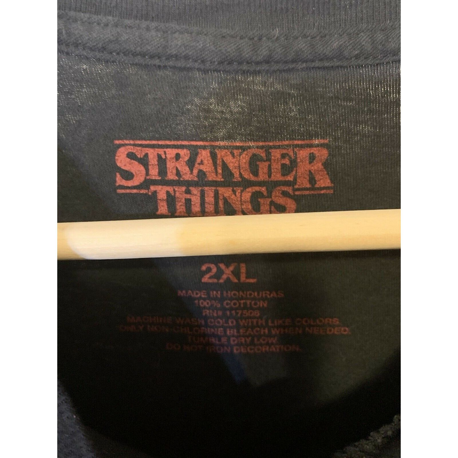 Other Stranger Things Men’s Sz 2XL Black Red T Shirt Size US XXL / EU 58 / 5 - 2 Thumbnail