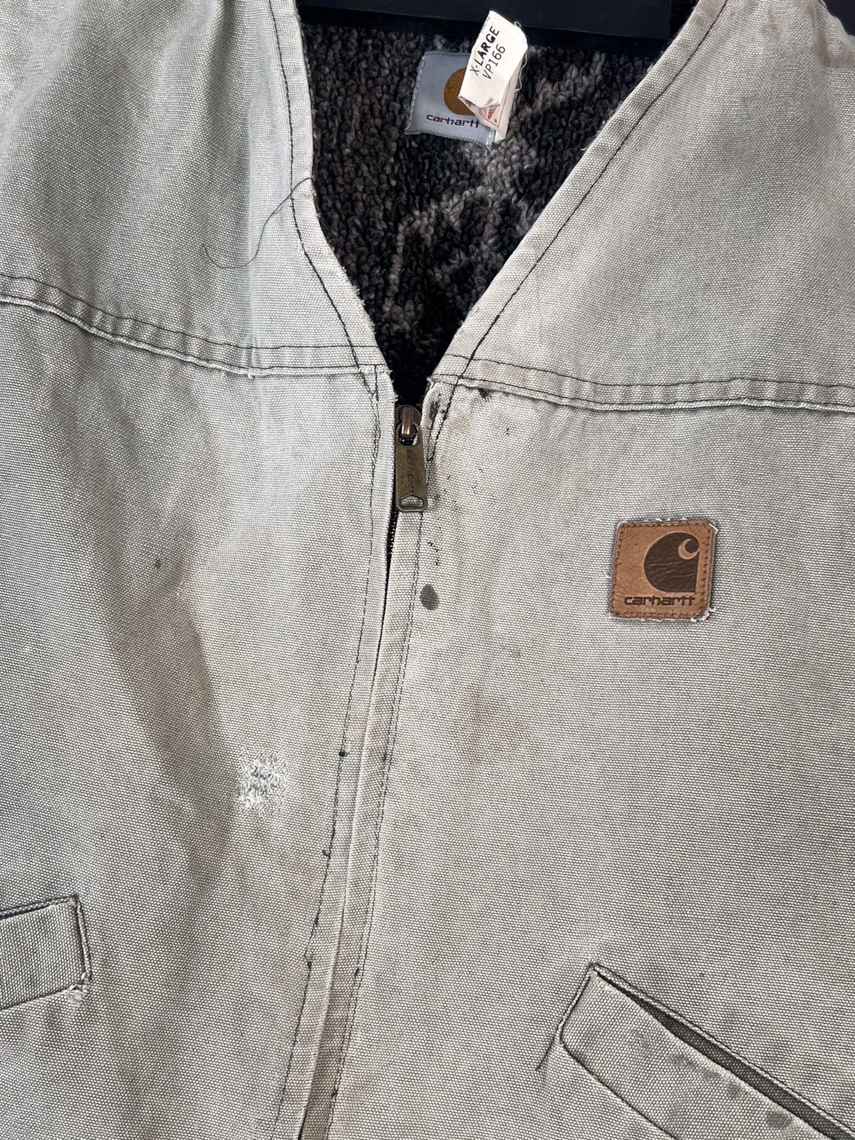 Carhartt 90s vintage united garment carhartt sherpa vest Size US L / EU 52-54 / 3 - 2 Thumbnail