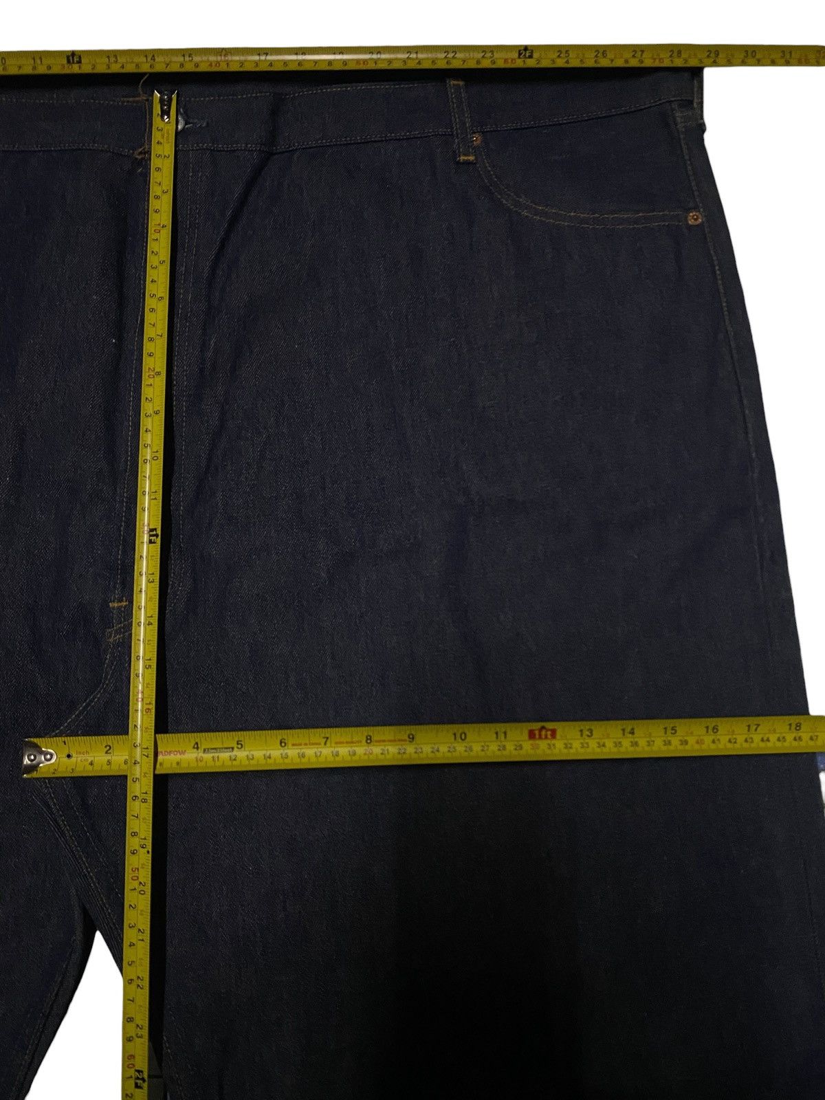 Levi's Size 57 Levis 501xx 90s Big Size ButtonFly 524 DeadStock Size US 44 / EU 60 - 20 Thumbnail