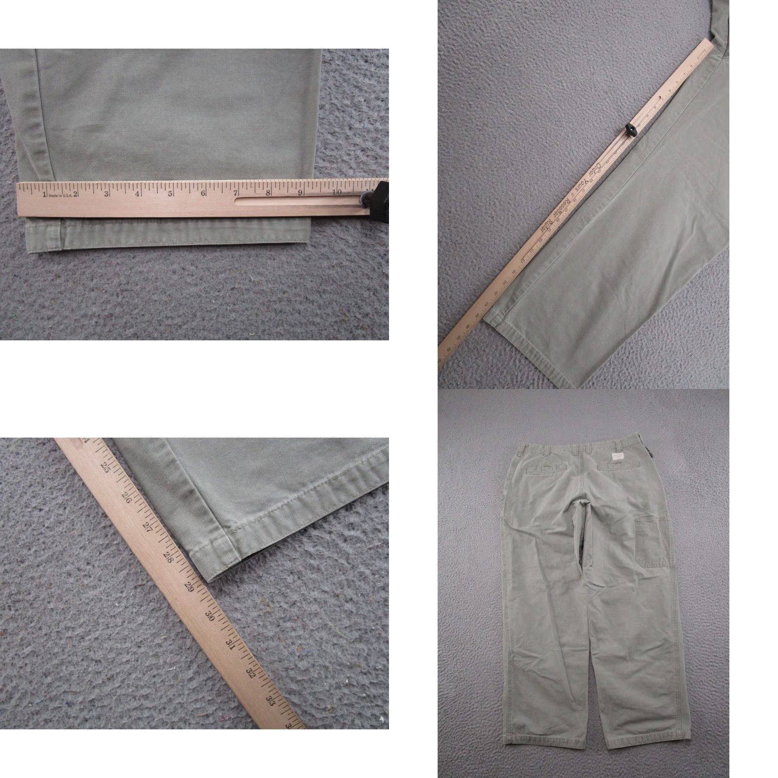 Vintage VINTAGE Columbia Canvas Straight Leg Pants Mens 38x30 5-Pocket Zipper Pocket Denim Chino Outdoor Everyday Shoes?? Size US 38 / EU 54 - 8 Thumbnail